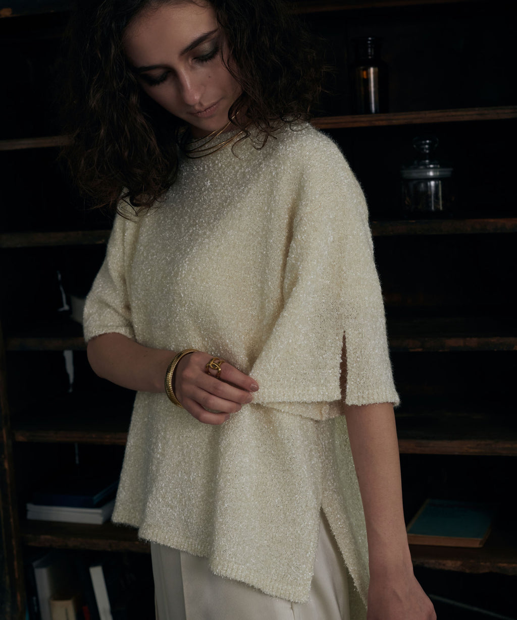 Lame Yarn Tunic Knit | THEODORIC.dy公式通販 | セオドリックディ