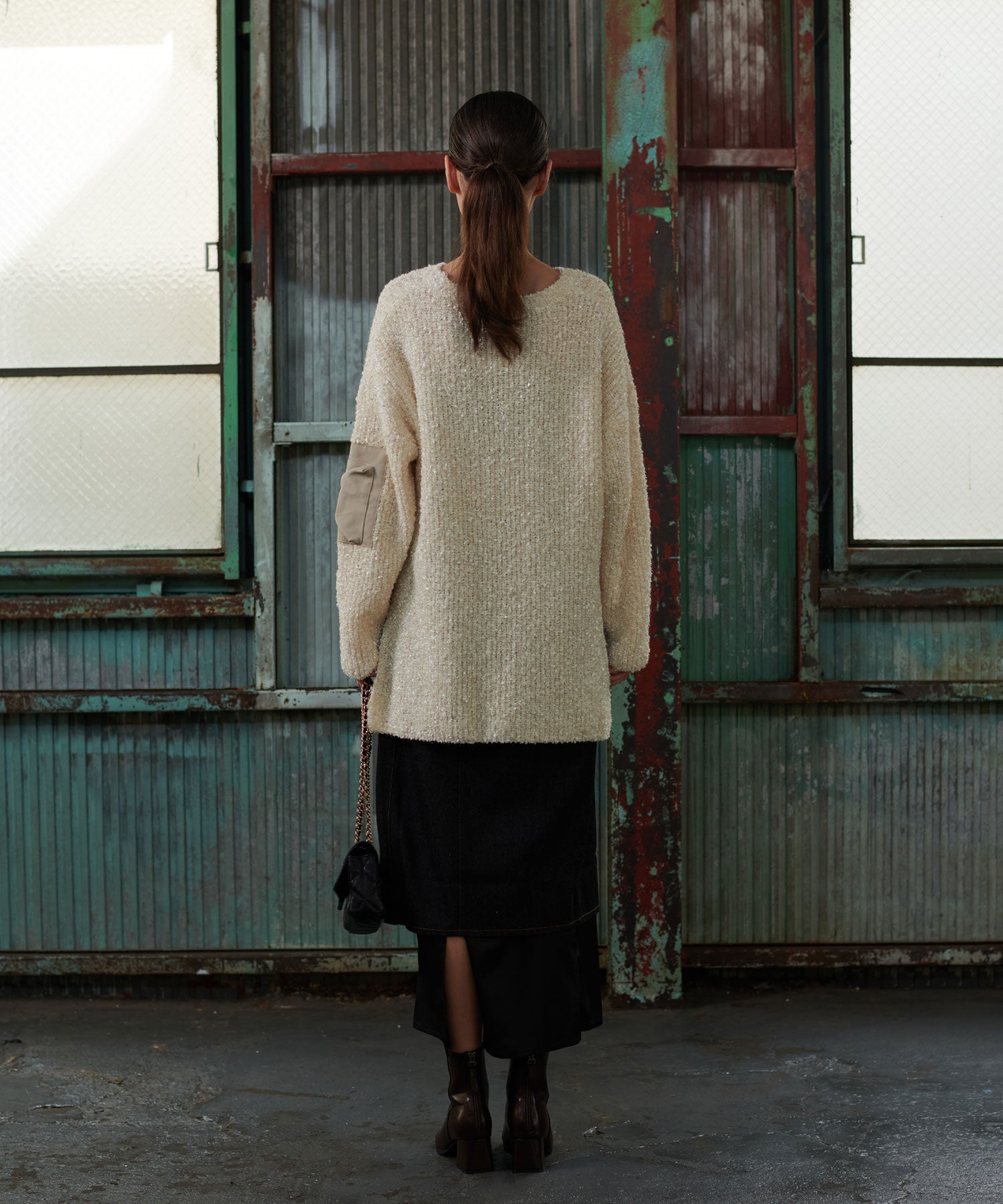Denim Layered Skirt【Selected by &g'aime】