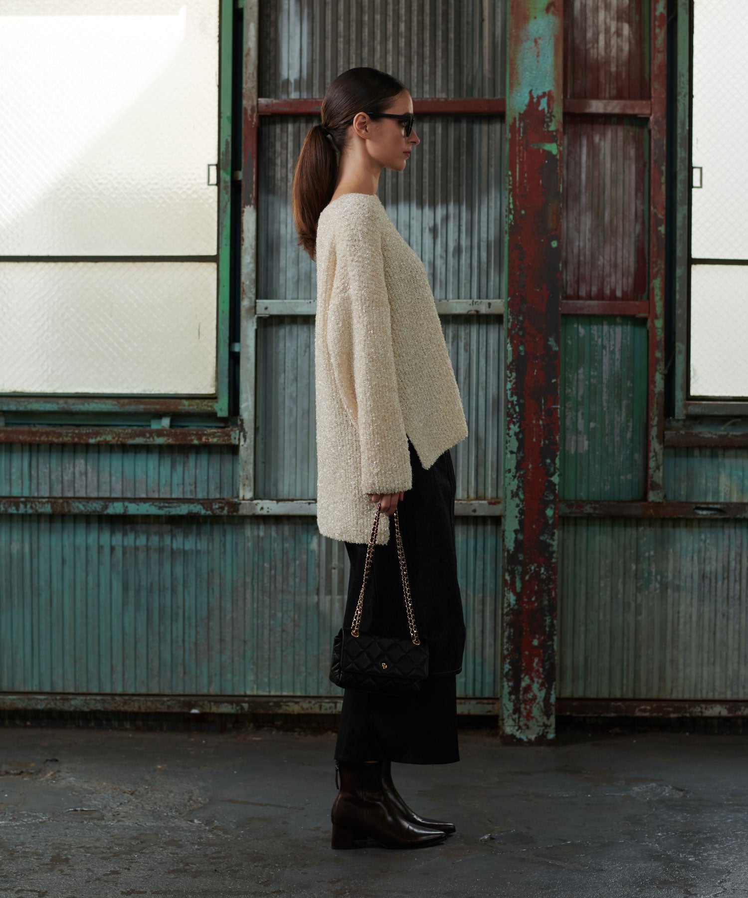 Denim Layered Skirt【Selected by &g'aime】