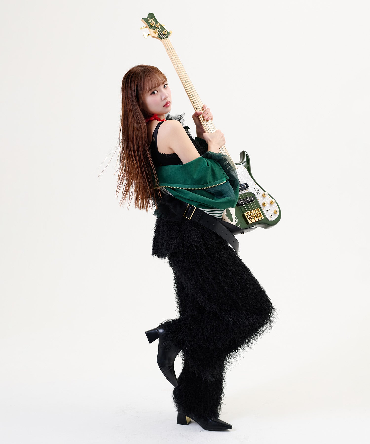 Side Line Sheer Cropped Blouson/サイドラインシアークロップド ブルゾン
