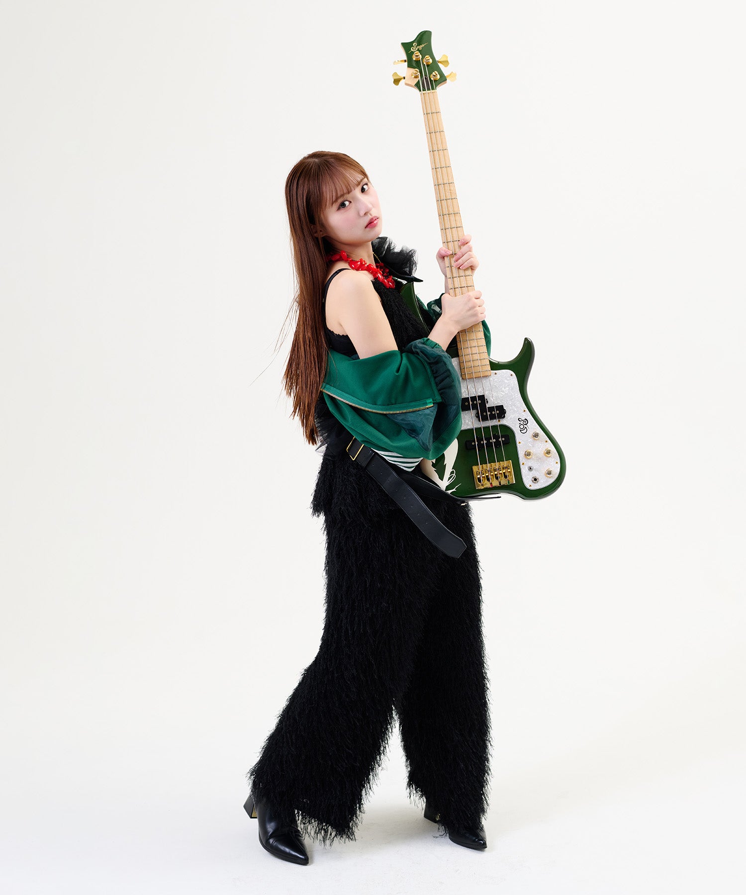 Side Line Sheer Cropped Blouson/サイドラインシアークロップド ブルゾン