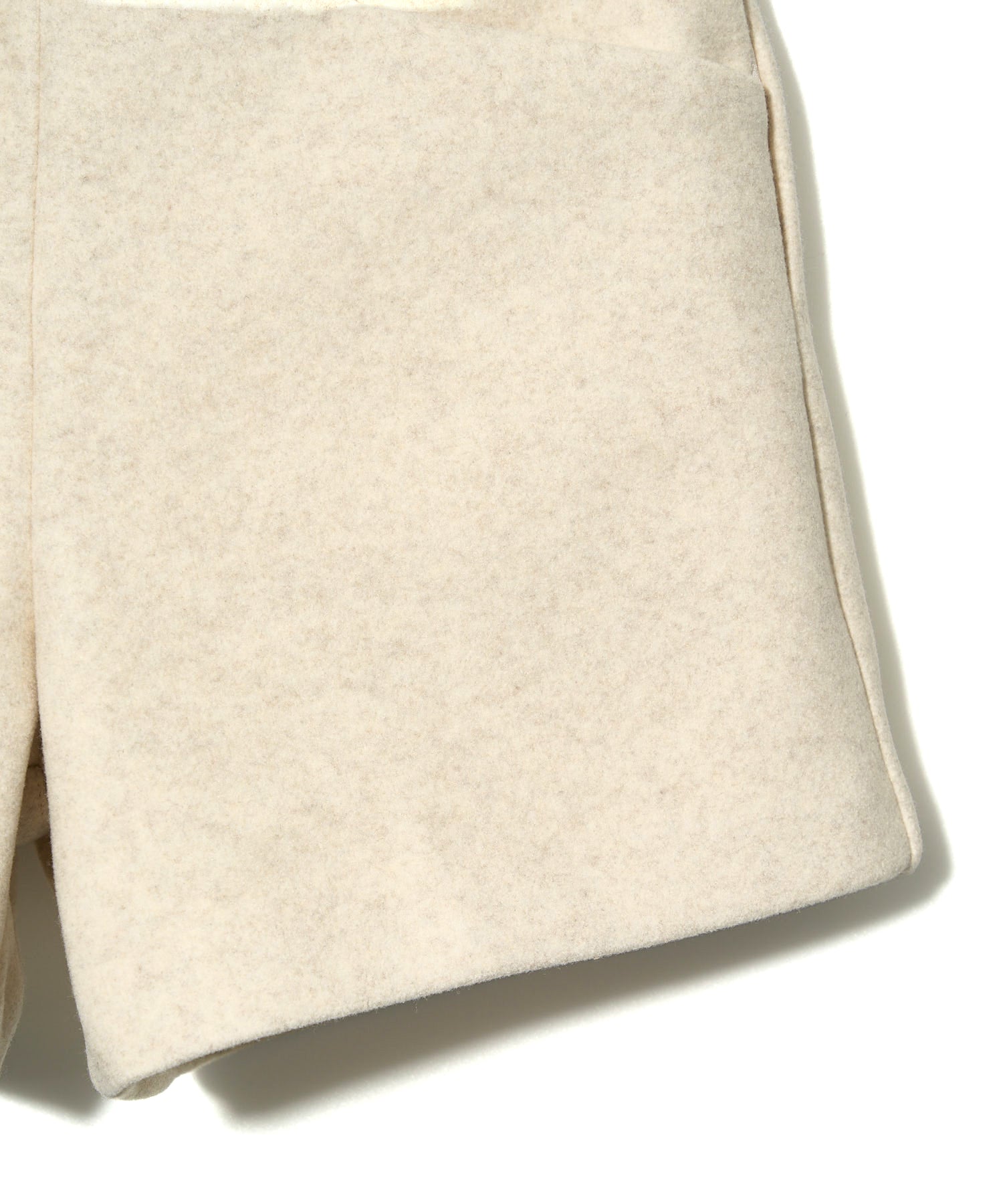 メルトンウールmixショートパンツ/Melton Wool Mix Shorts