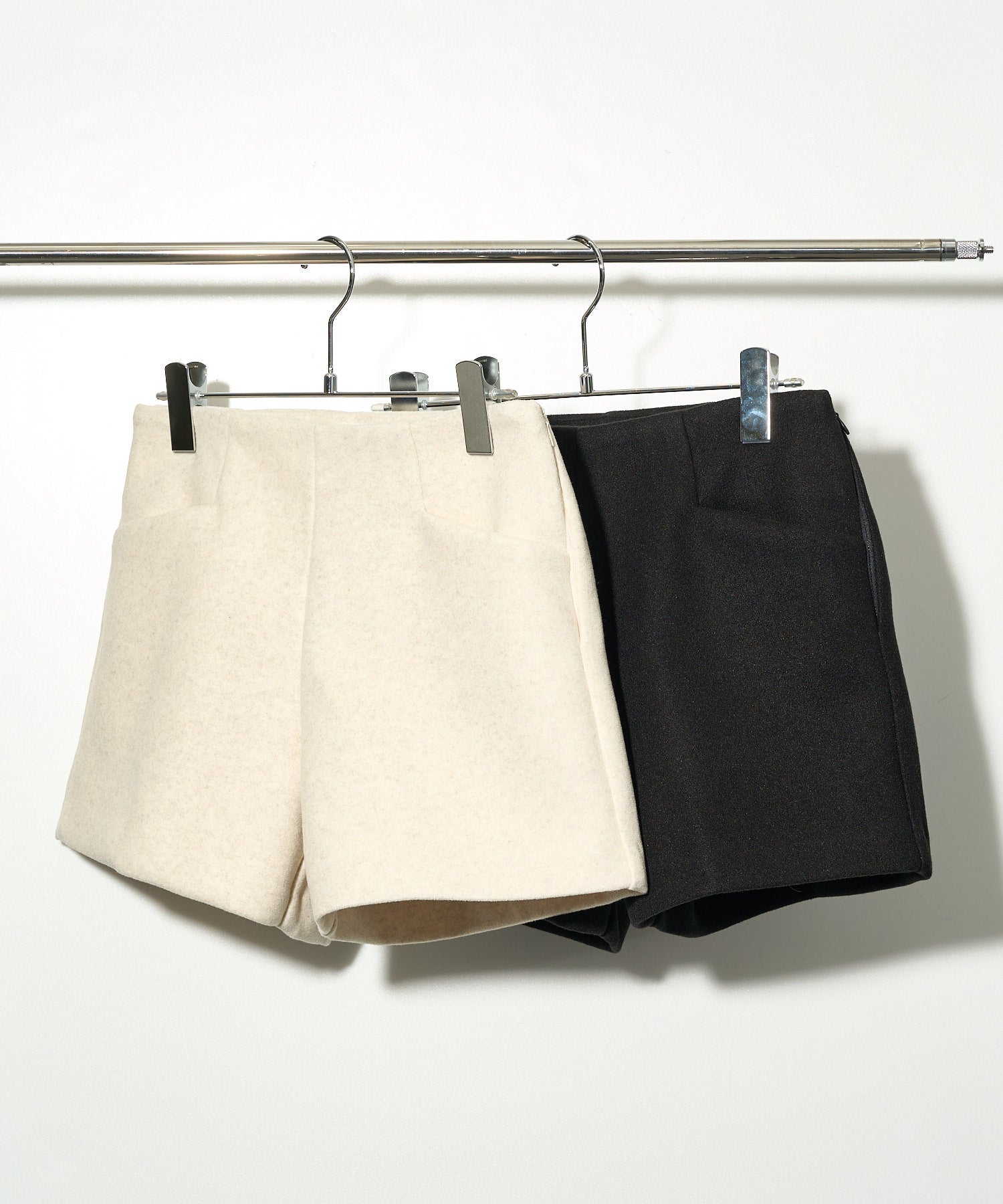 メルトンウールmixショートパンツ/Melton Wool Mix Shorts