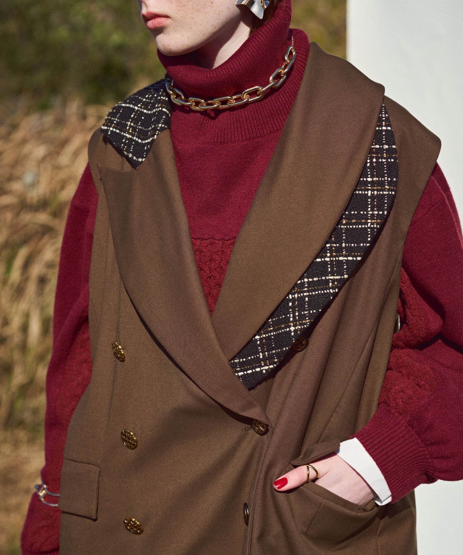 Toggle Cable Pullover
