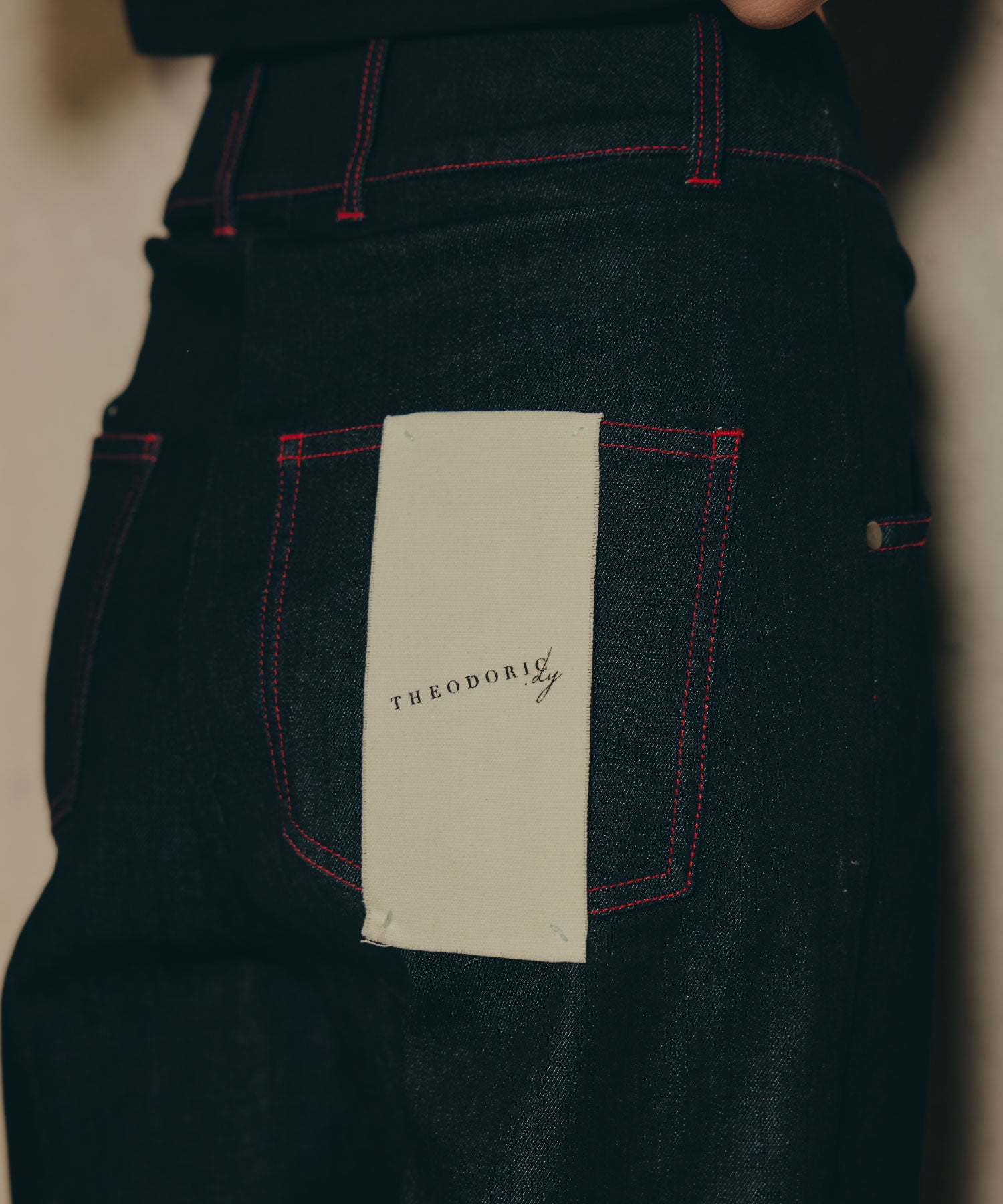 Cuffed Edge Denim/カフド エッジ デニム