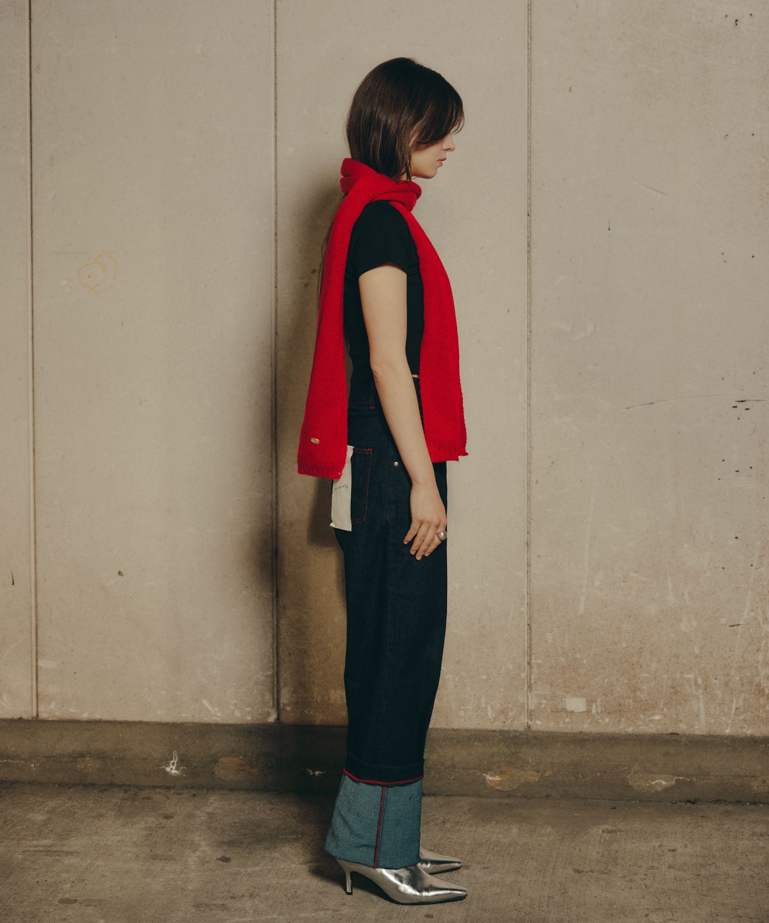 Cuffed Edge Denim/カフド エッジ デニム