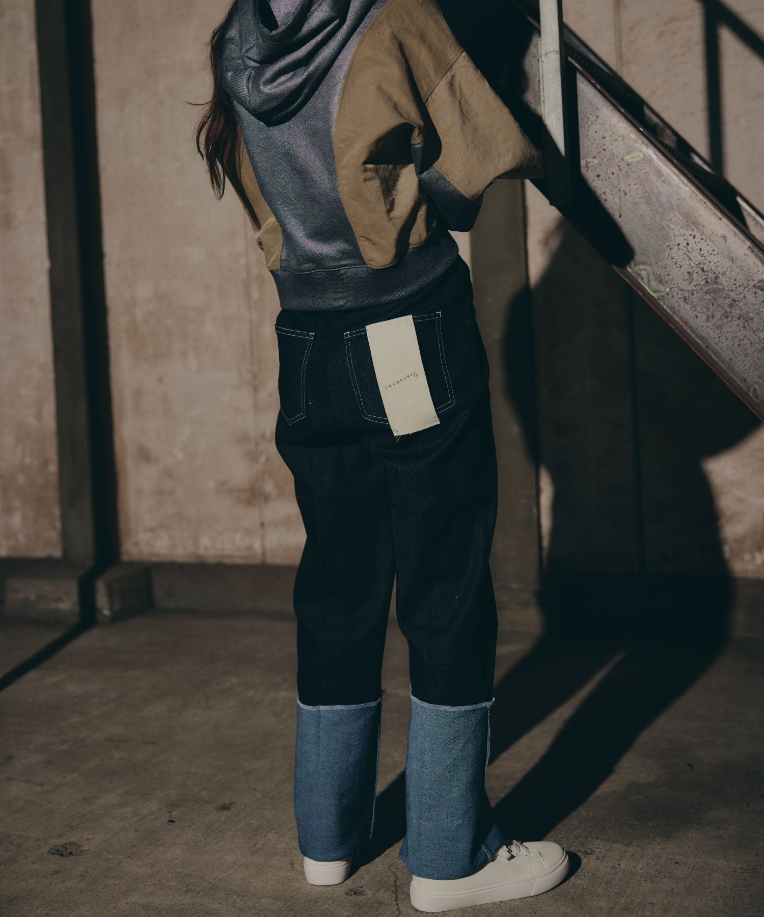 Cuffed Edge Denim/カフド エッジ デニム