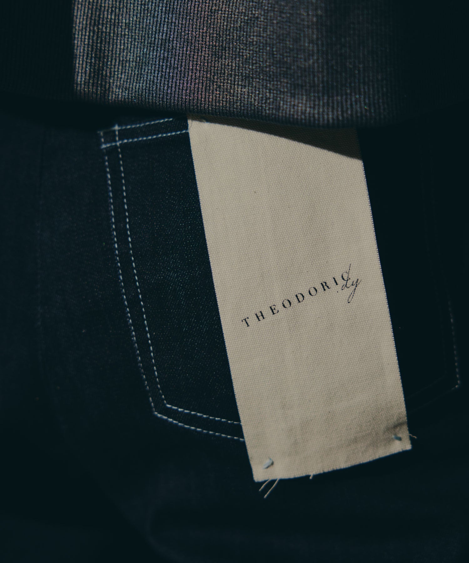 Cuffed Edge Denim/カフド エッジ デニム