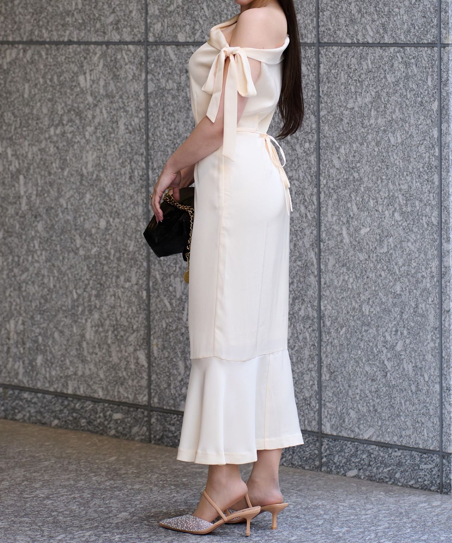 アシンメトリーデザインドレス