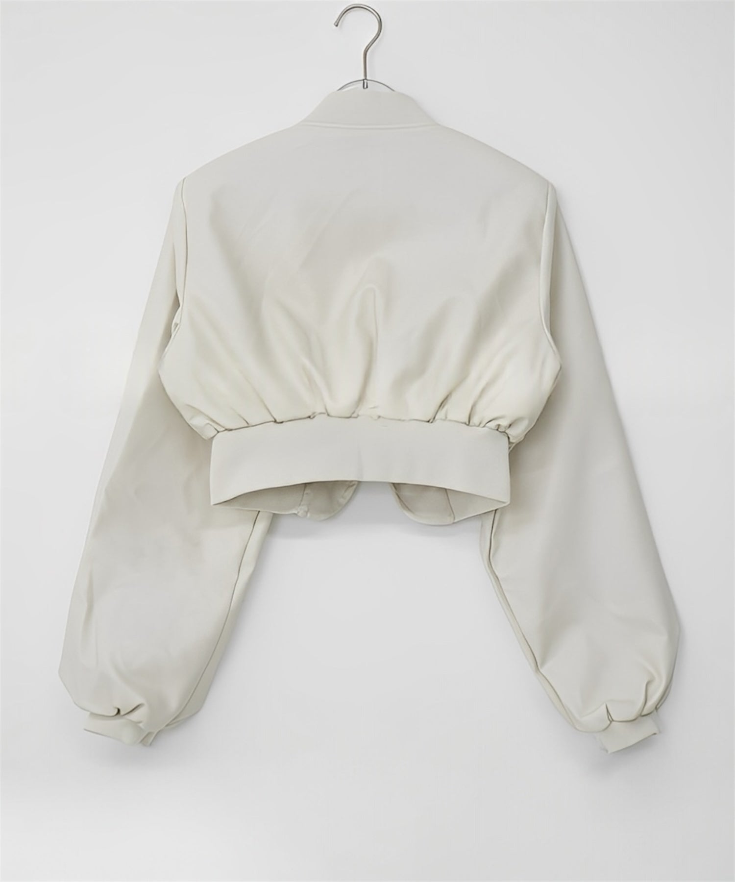 【通常販売開始】エコレザーショートフライトブルゾン/*公式限定