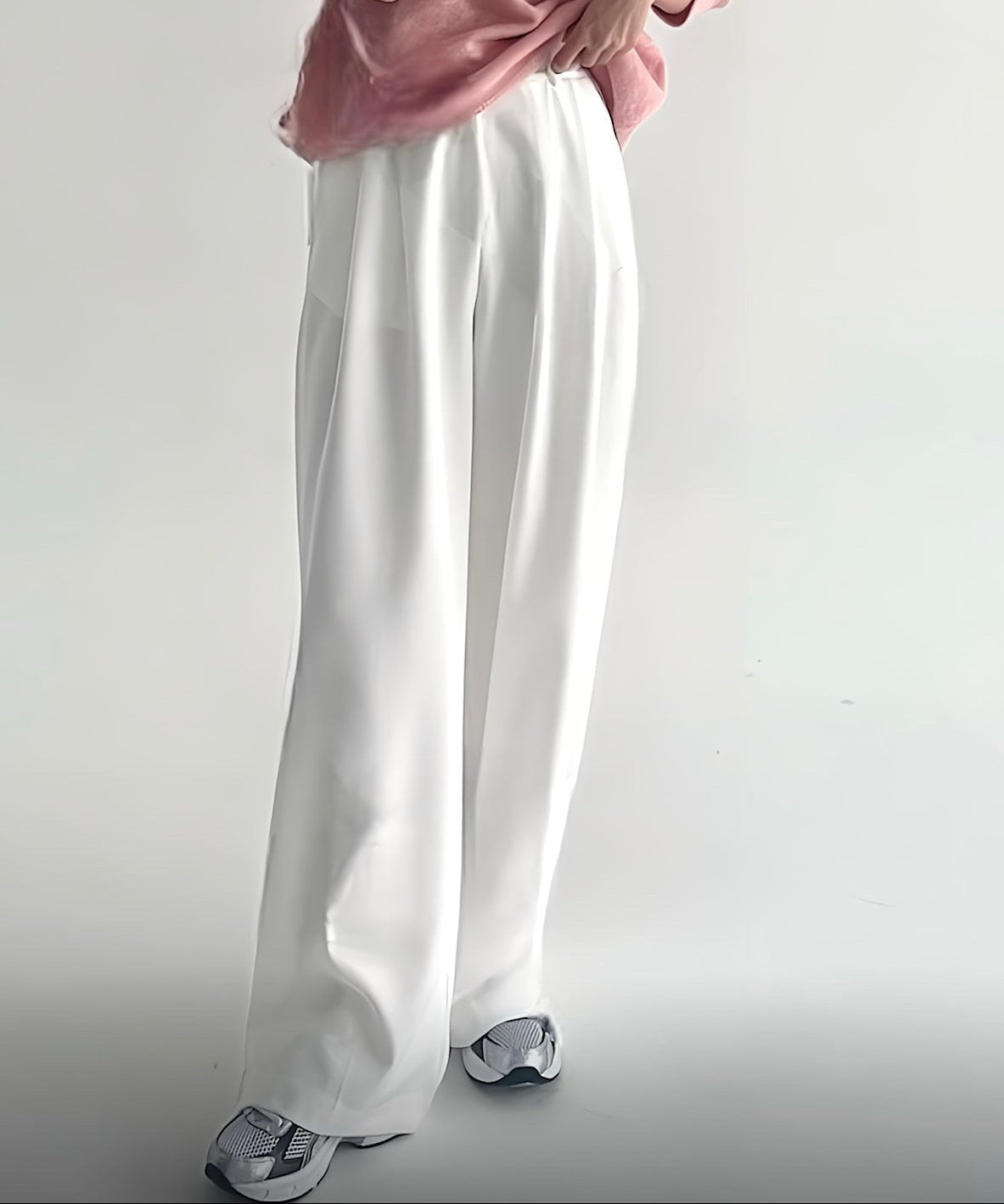 マルチレングスワイドスラックス(美脚×体型カバーの計算シルエット)