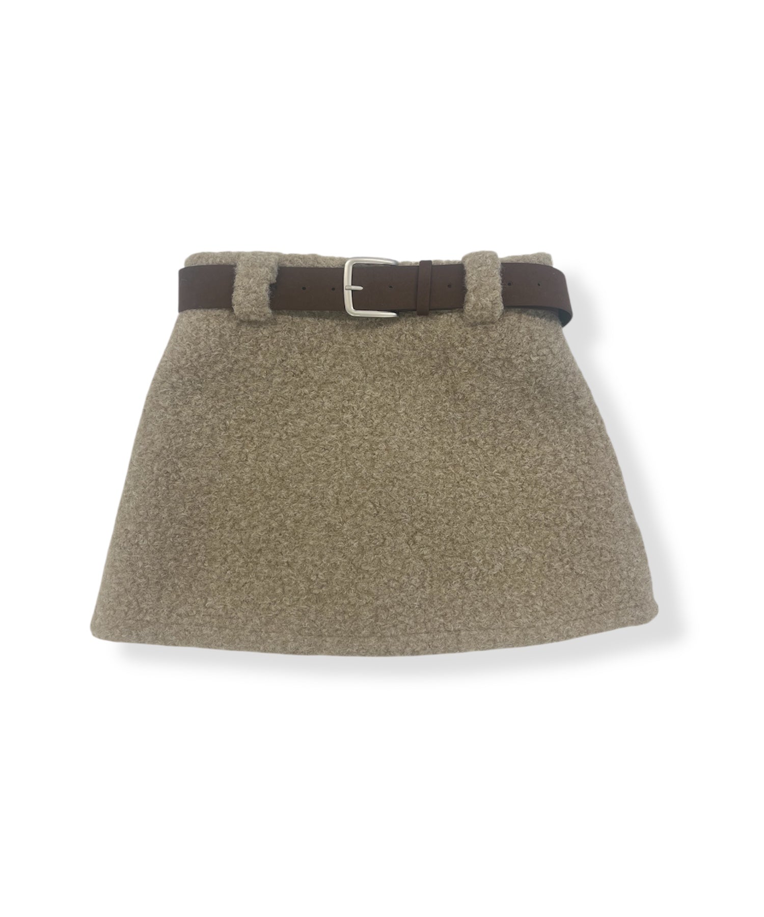 ボアタッチ ベルトフレアスカート