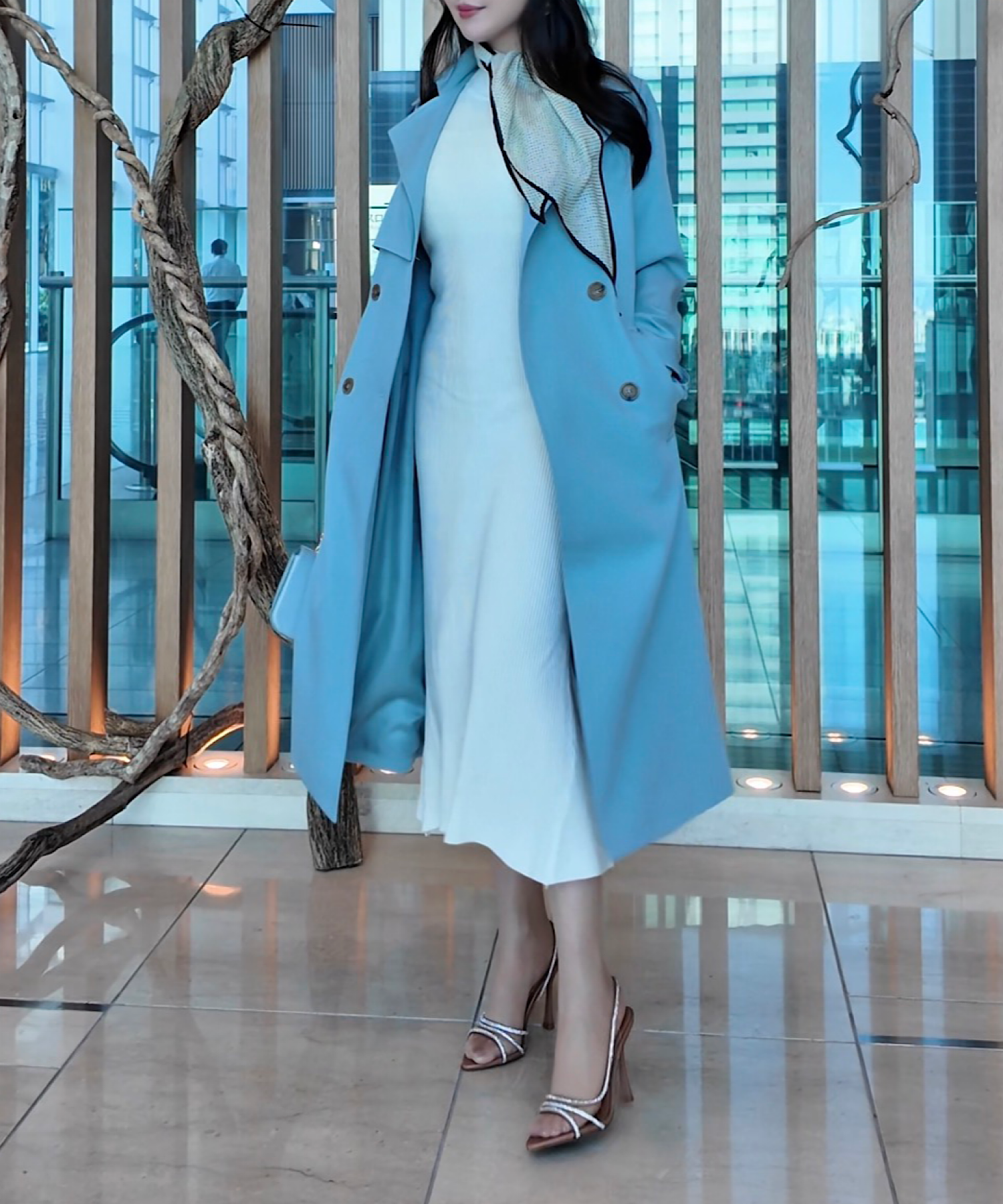 ニュアンスドレス トレンチコート