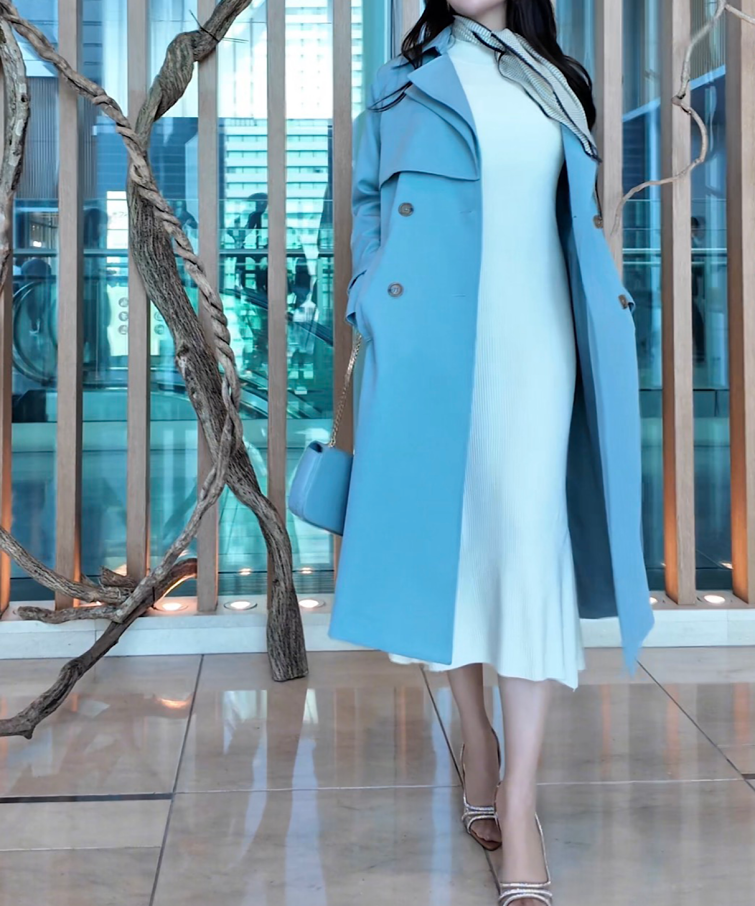 ニュアンスドレス トレンチコート