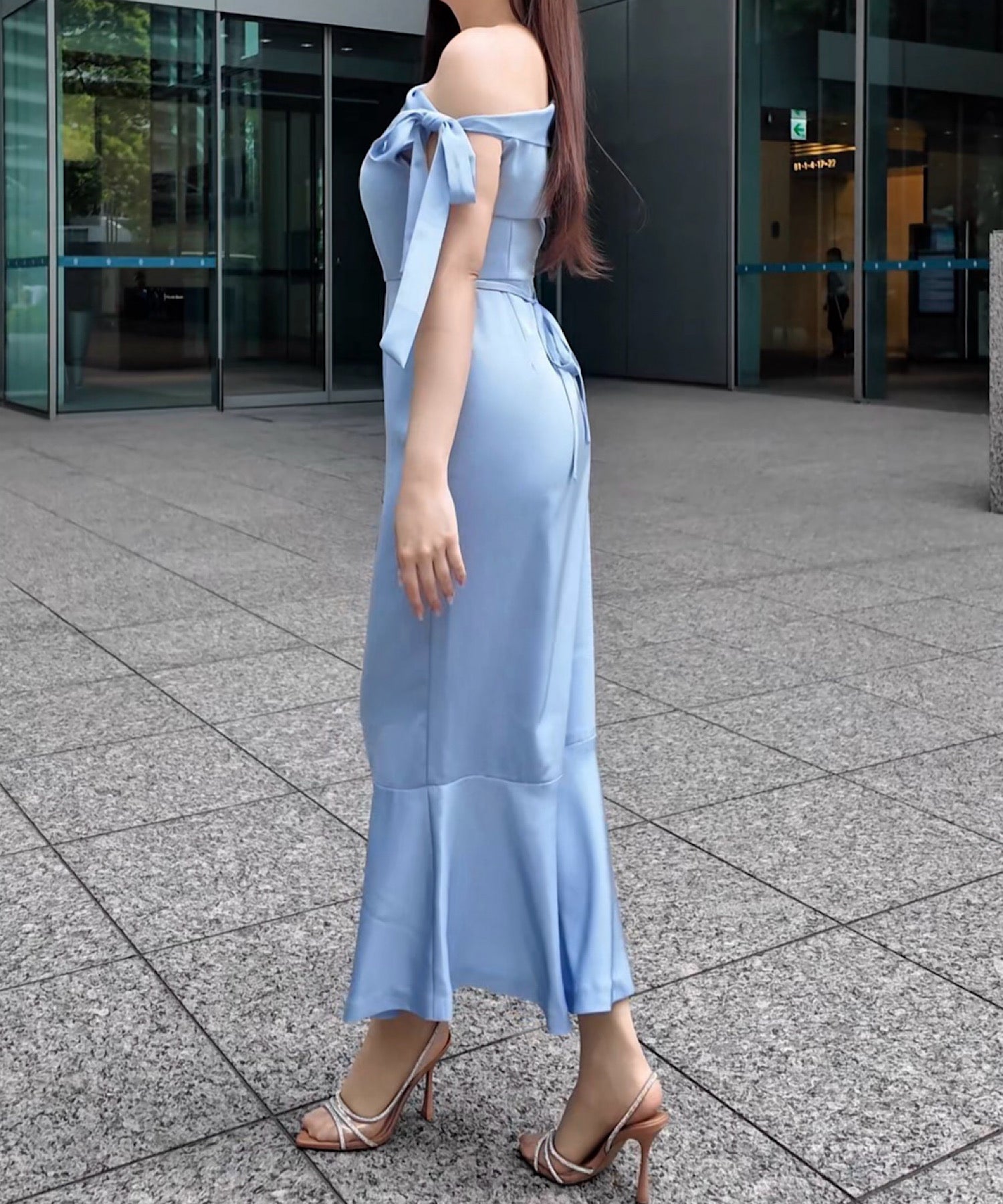 アシンメトリーデザインドレス