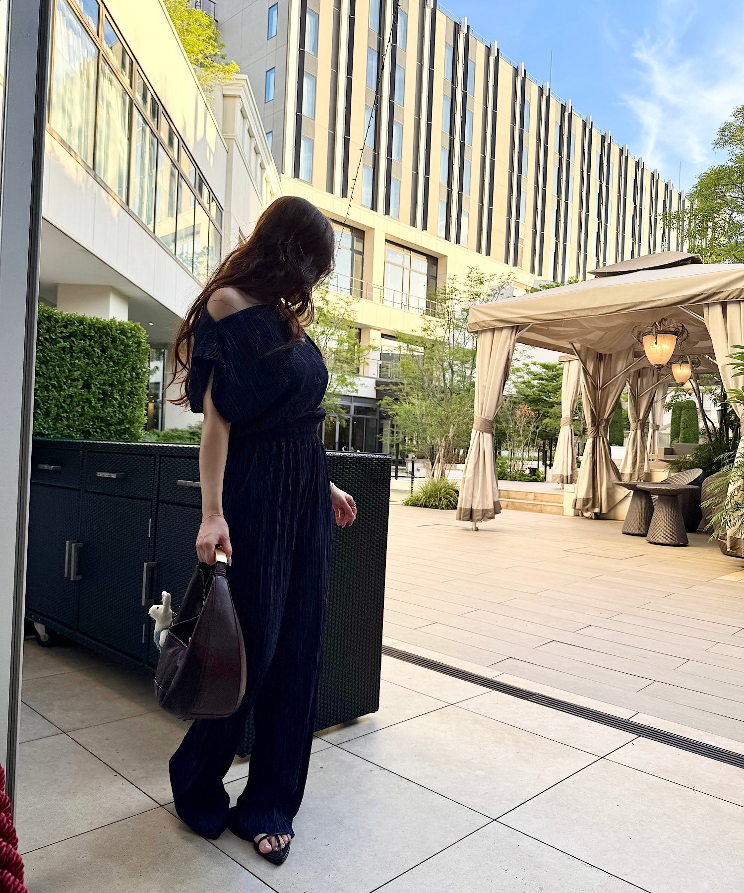 ムードプリーツセットアップ