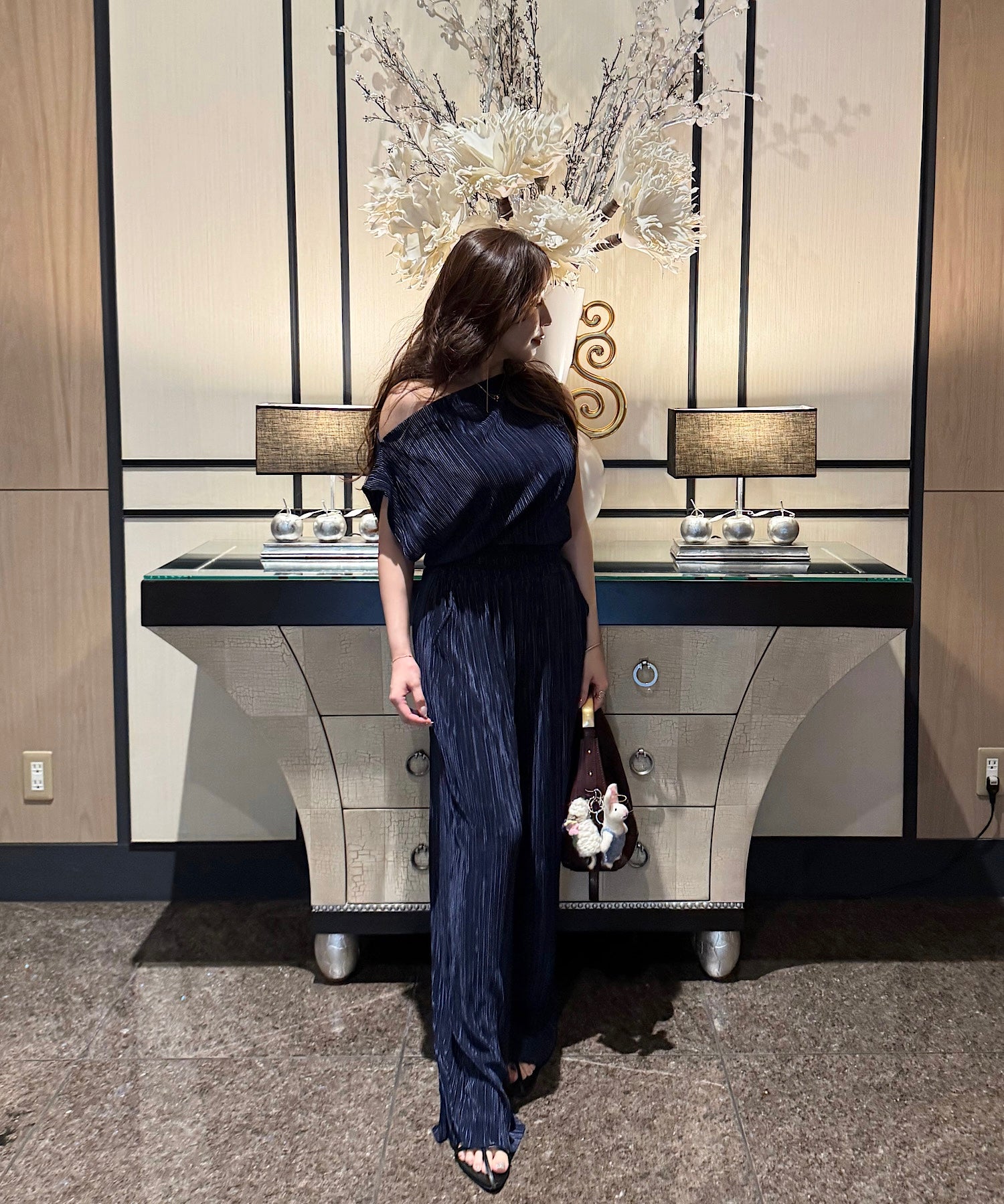 【SNS人気ITEM♪】ムードプリーツセットアップ