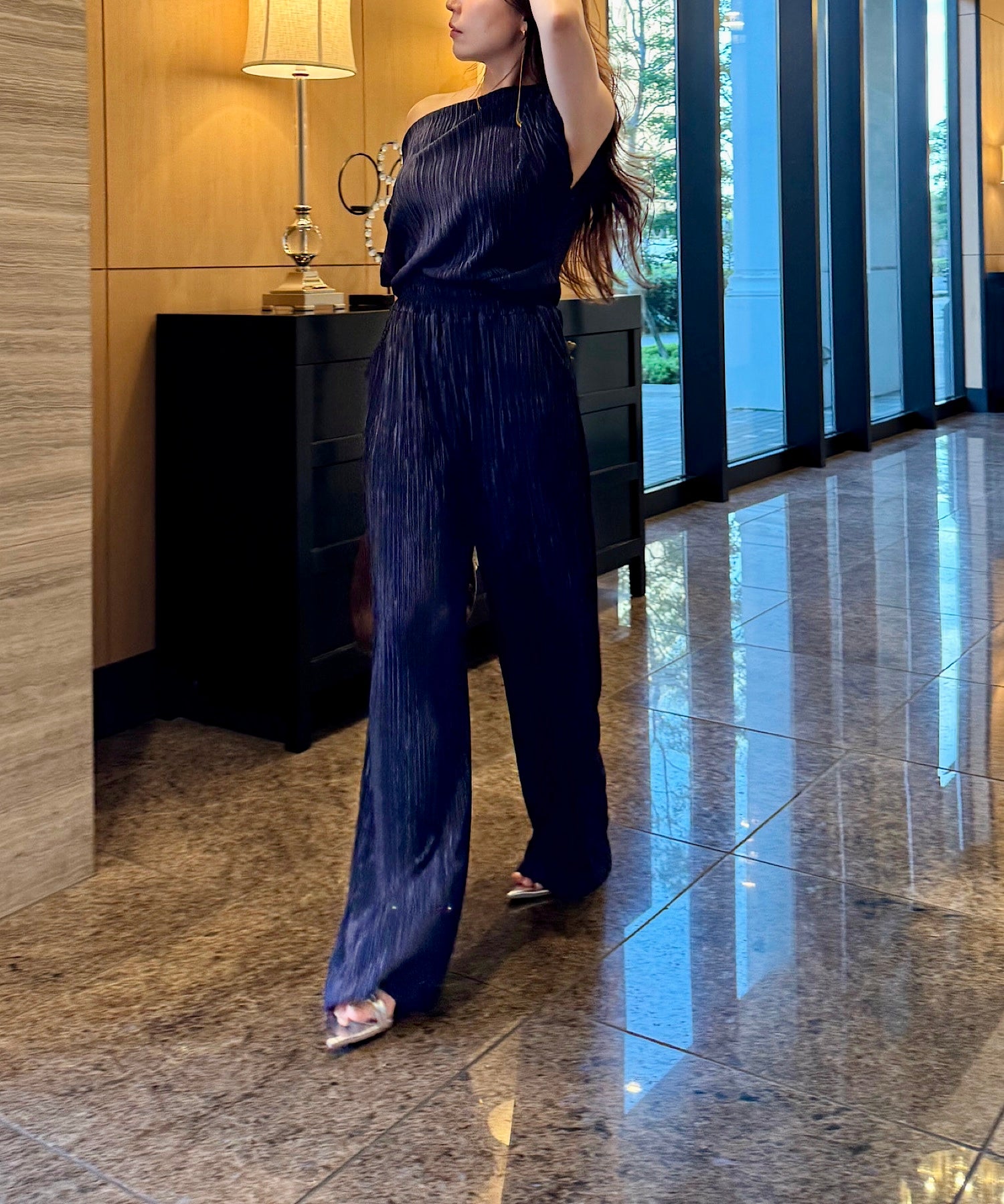 ムードプリーツセットアップ