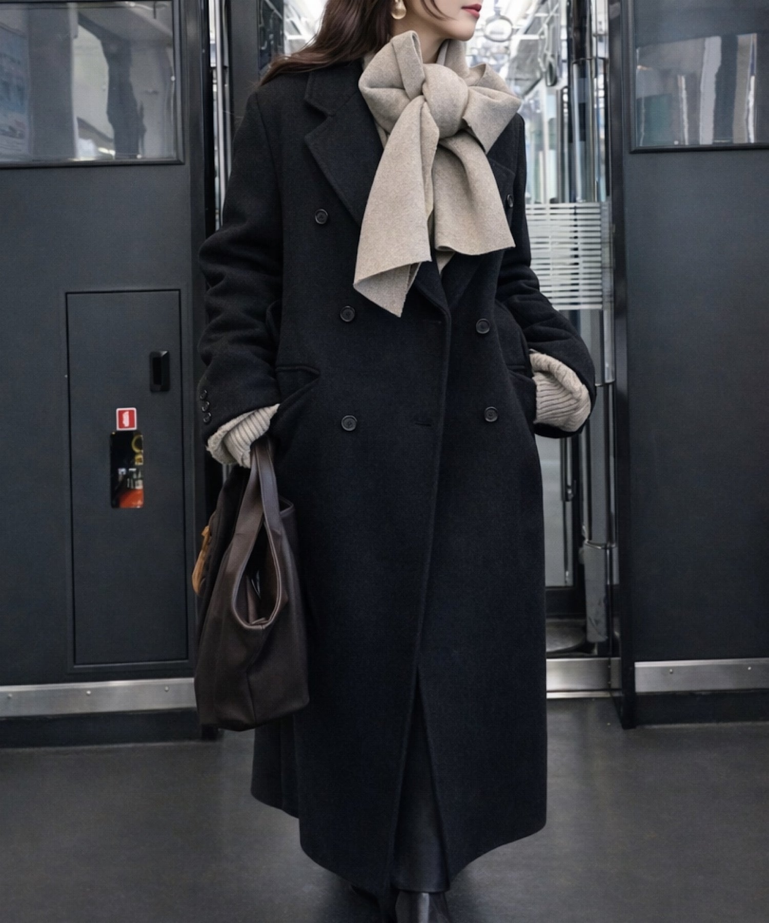 プレミアムウール チェスターコート