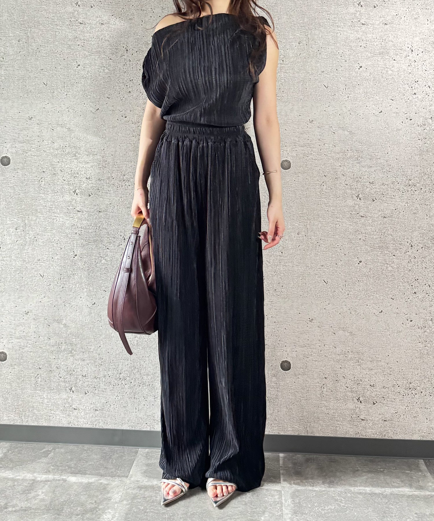 ムードプリーツセットアップ