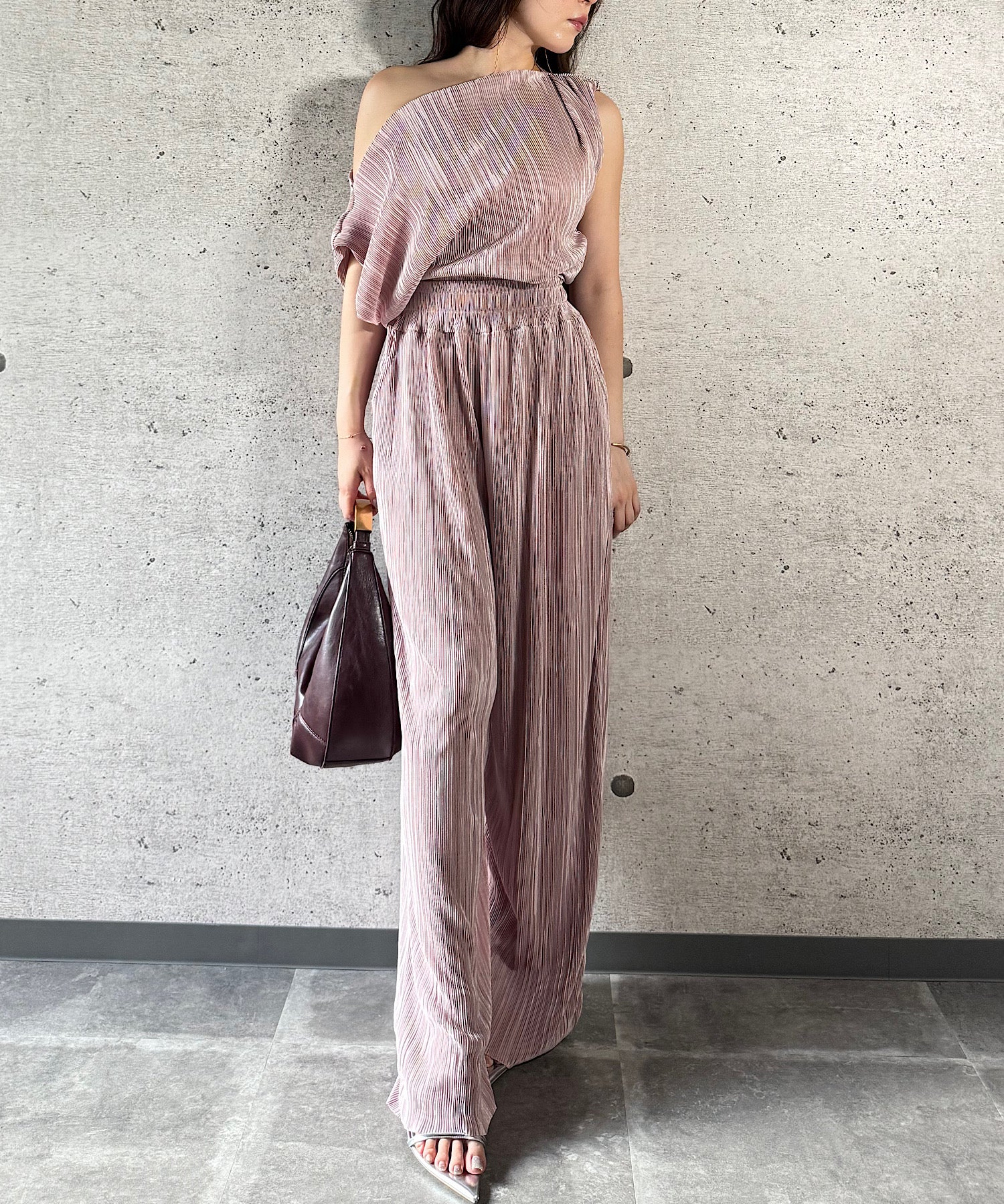 ムードプリーツセットアップ