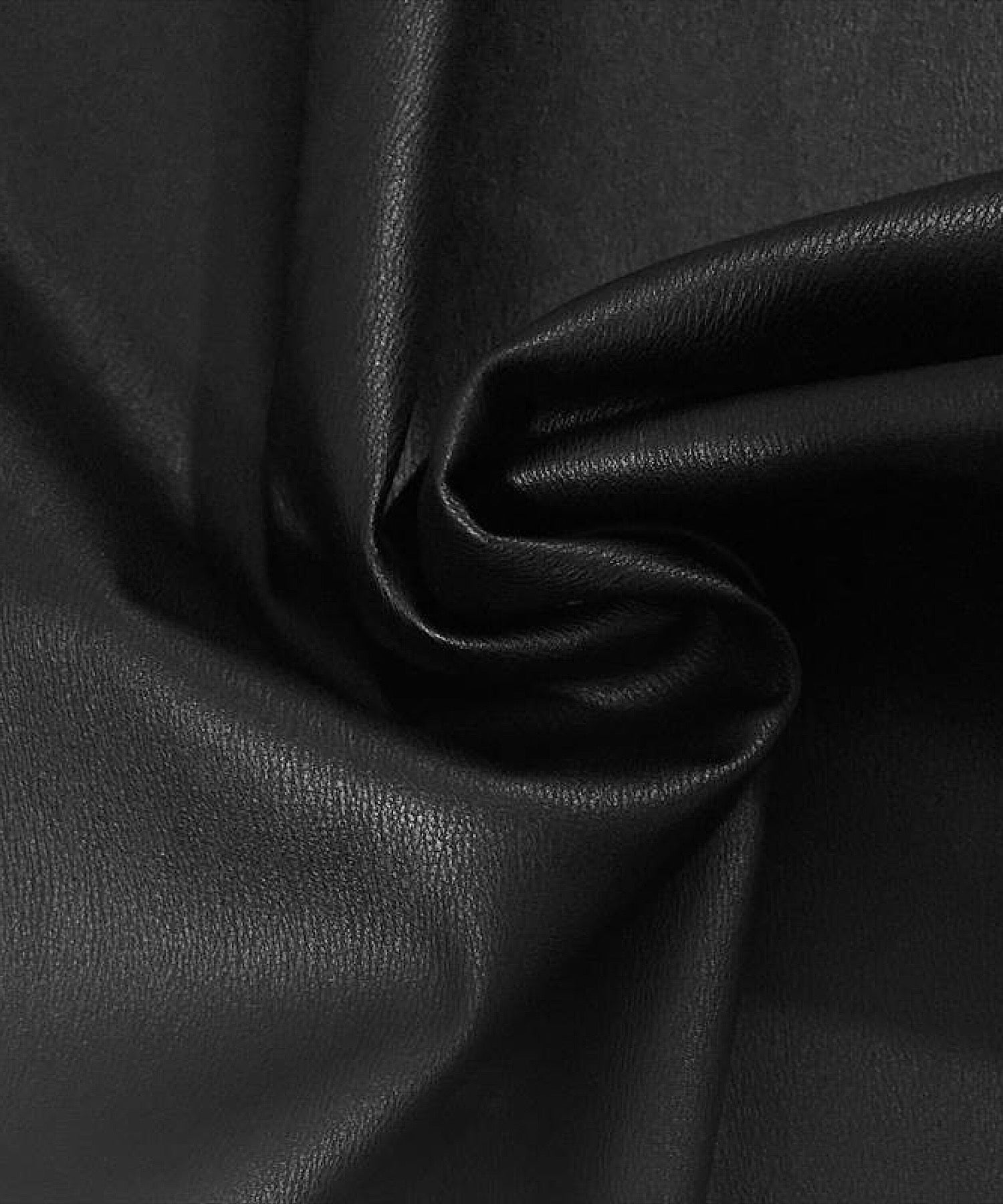 エコレザー サイドスリット Iラインスカート<3サイズ展開>