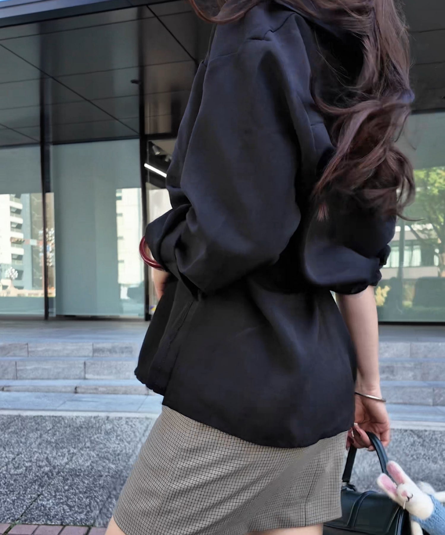 アシンメトリレイヤーシャツ