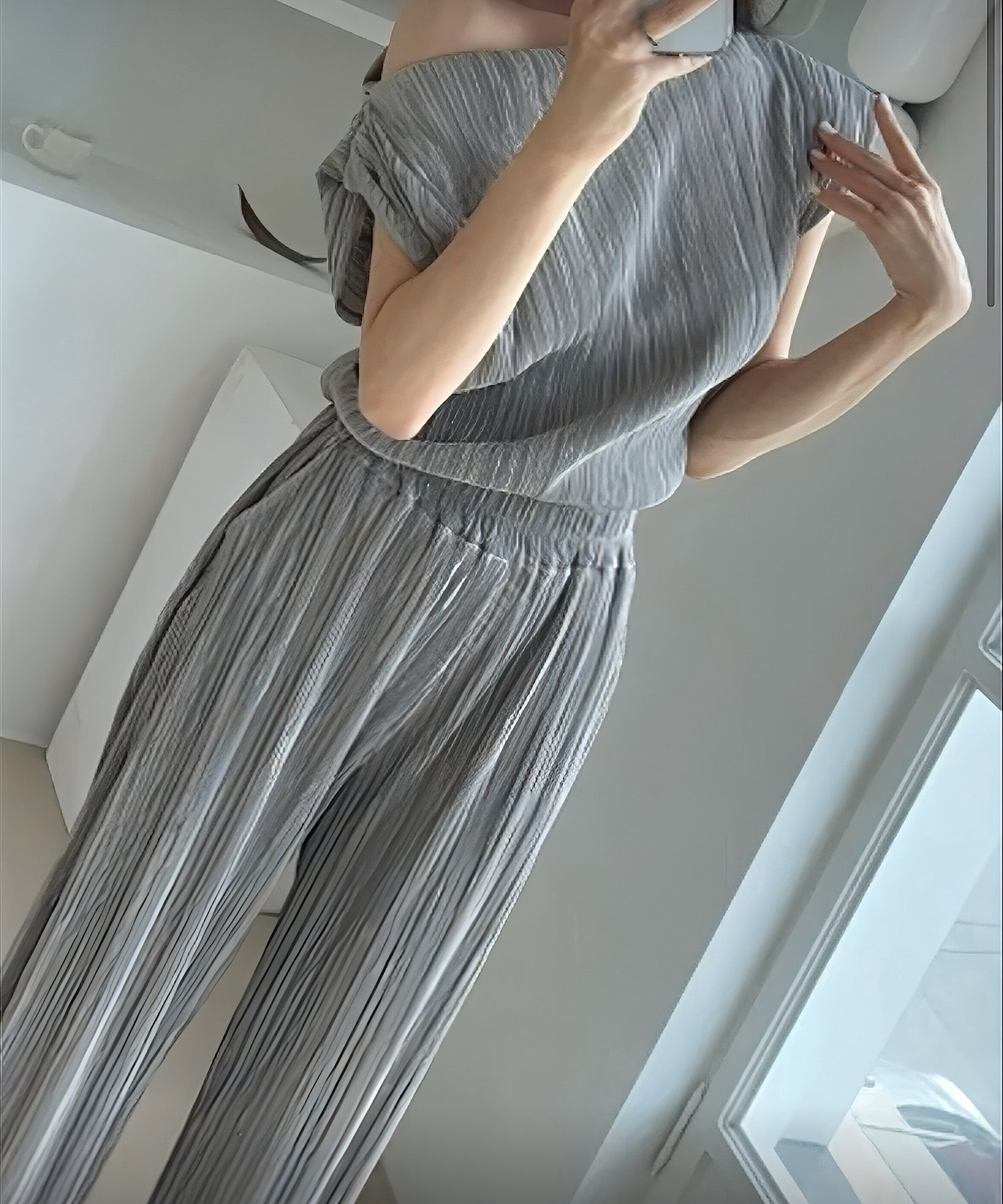 ムードプリーツセットアップ