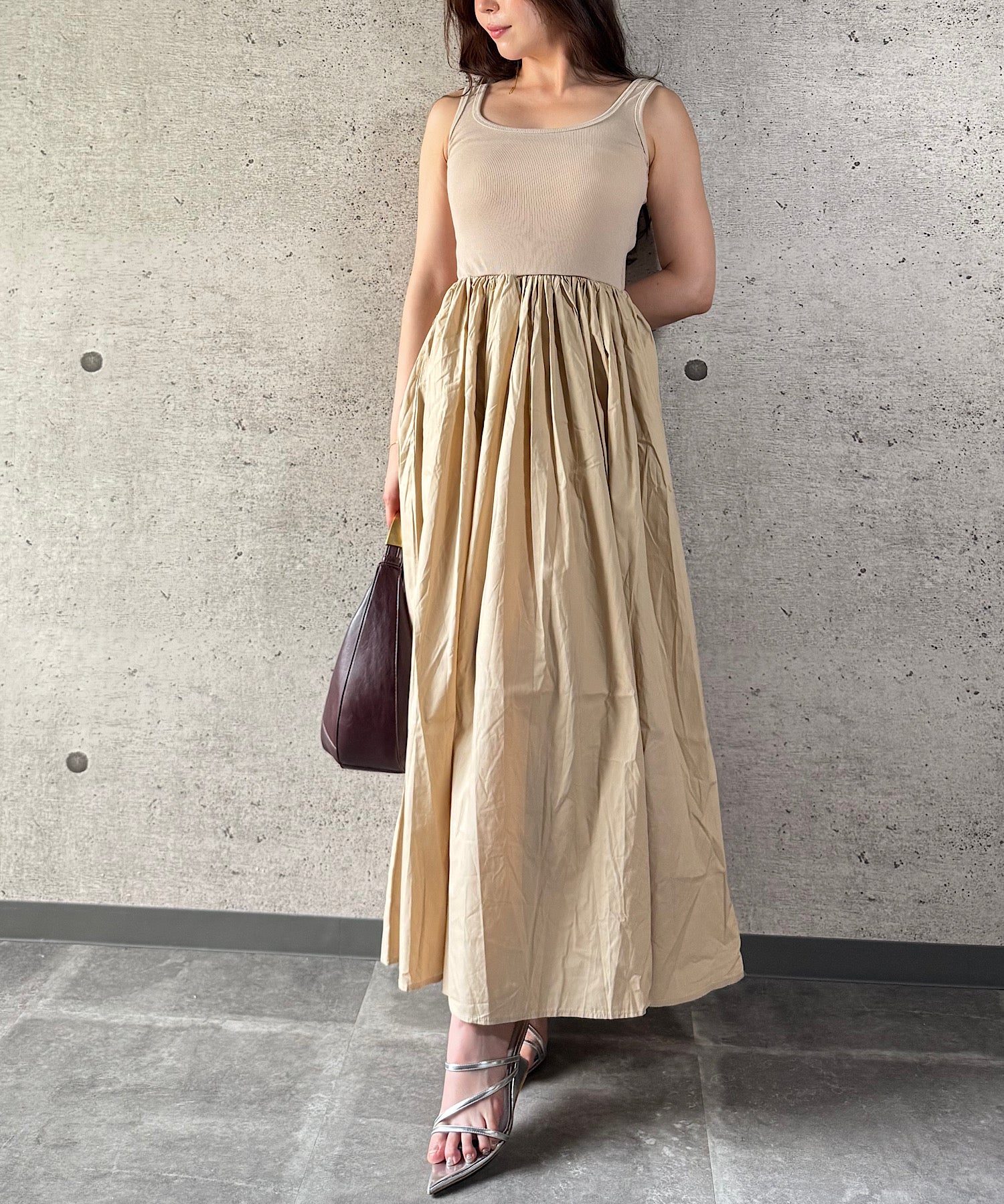 ルーズ バレエ ワンピース