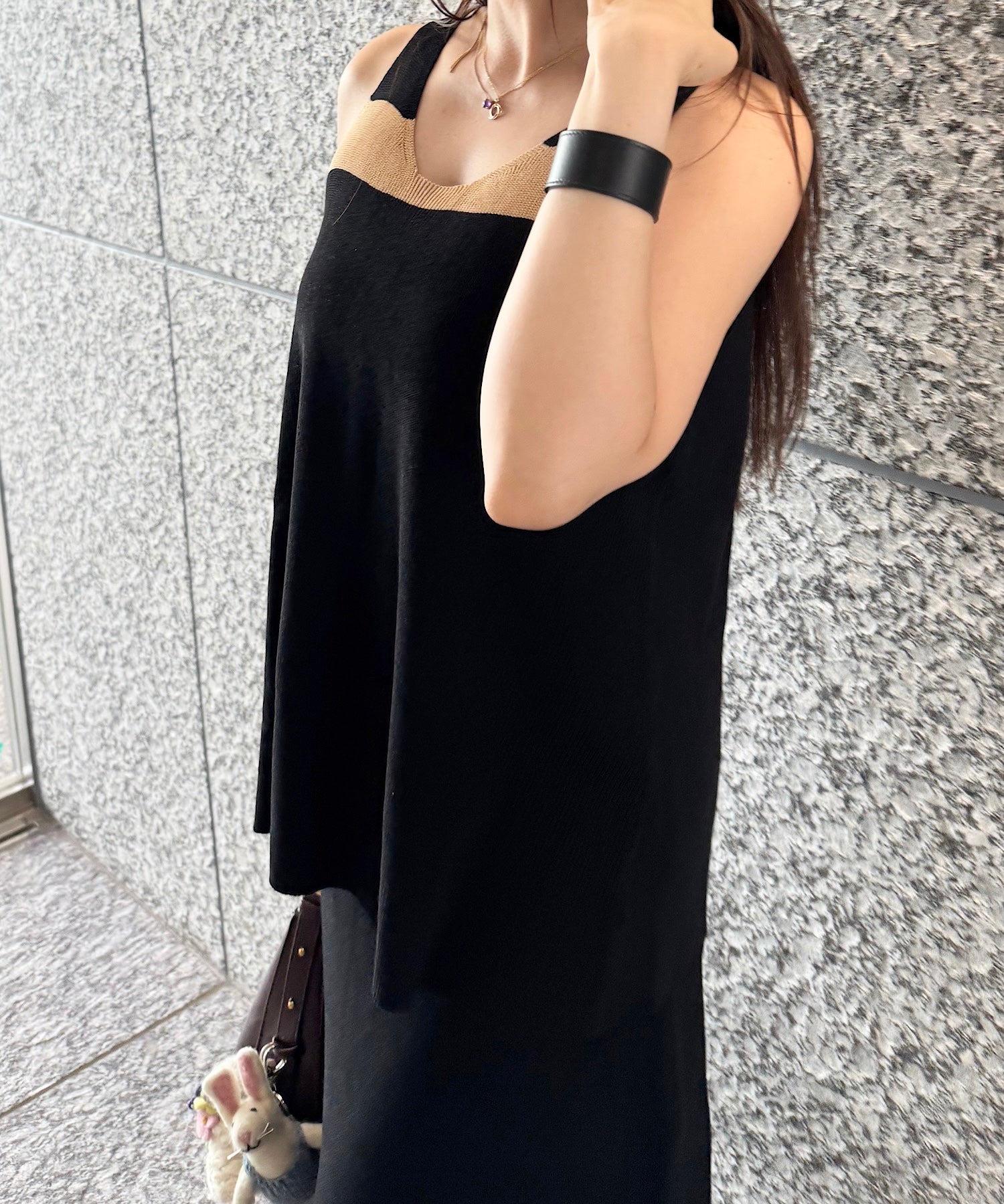 ウェーブラインニットセットアップ