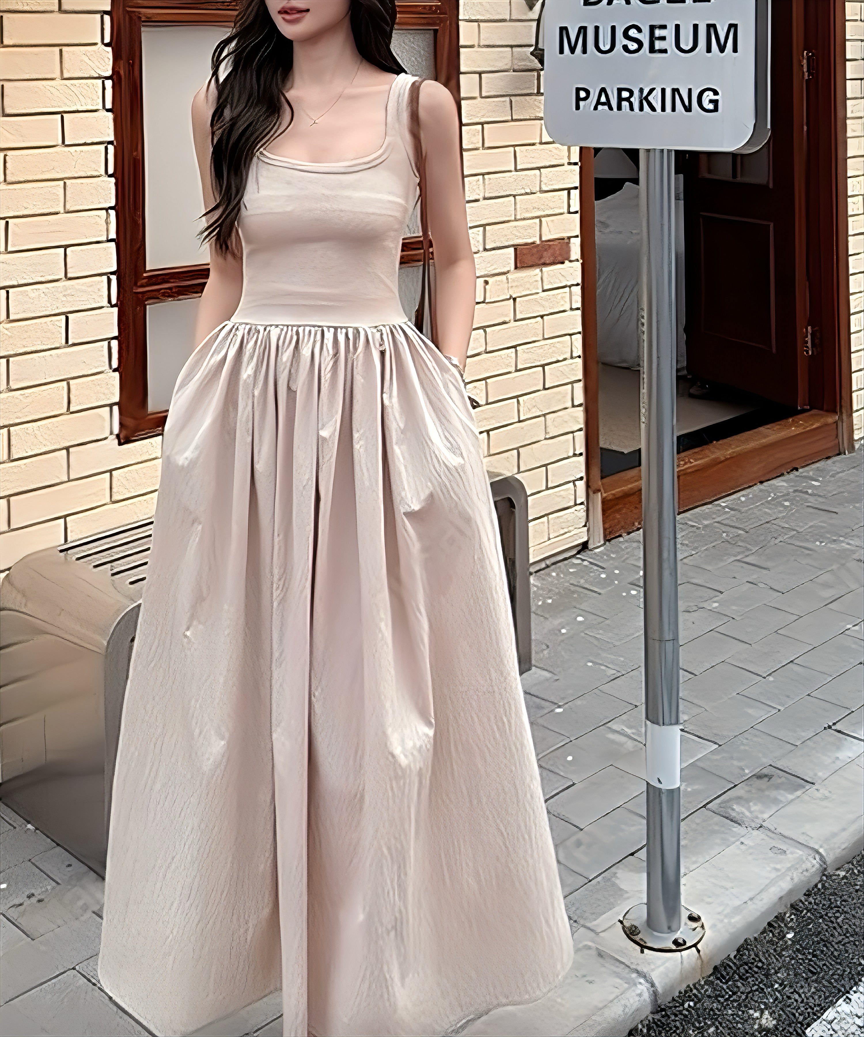 ルーズ バレエ ワンピース