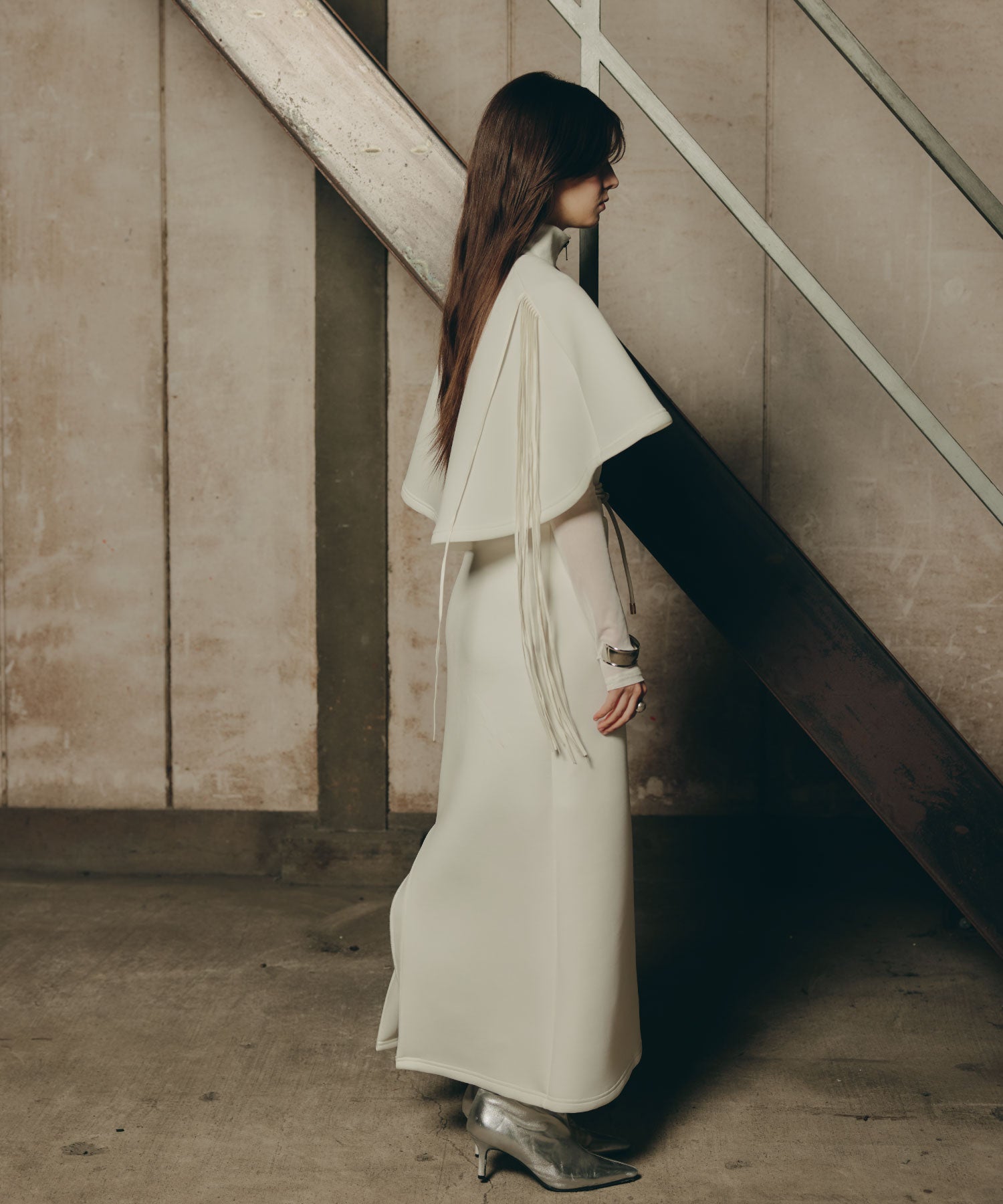 Fringe Cape set up/フリンジケープセットアップ