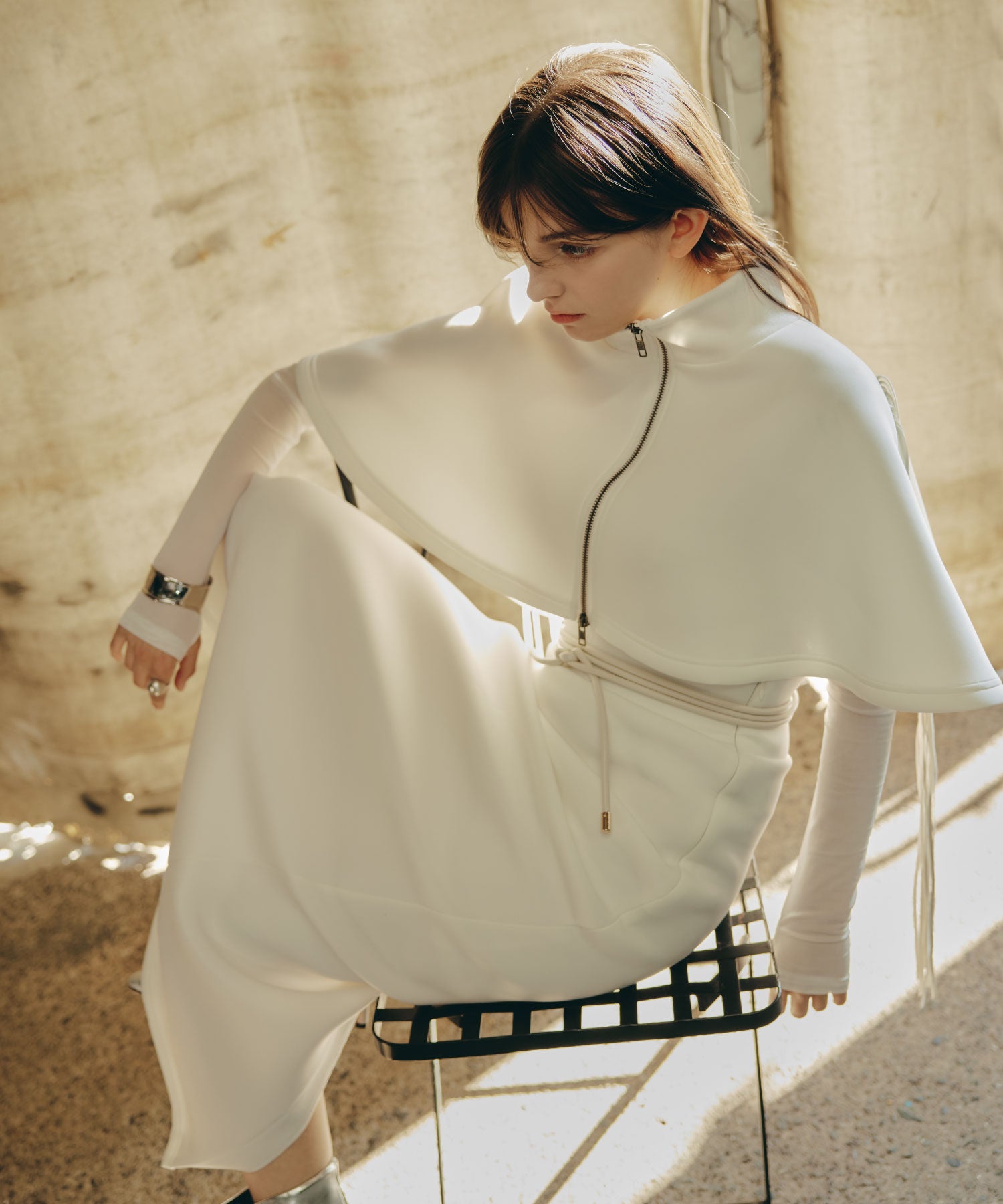 Fringe Cape set up/フリンジケープセットアップ