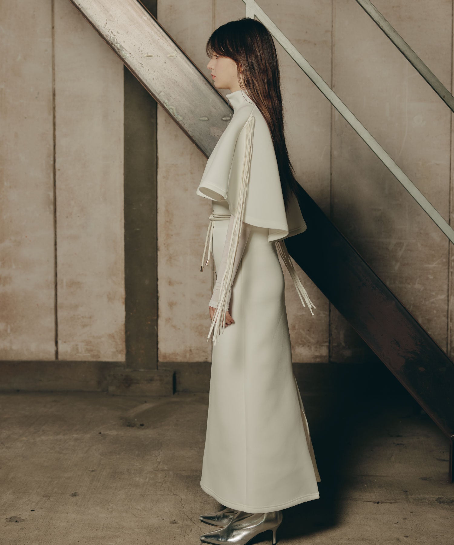 Fringe Cape set up/フリンジケープセットアップ
