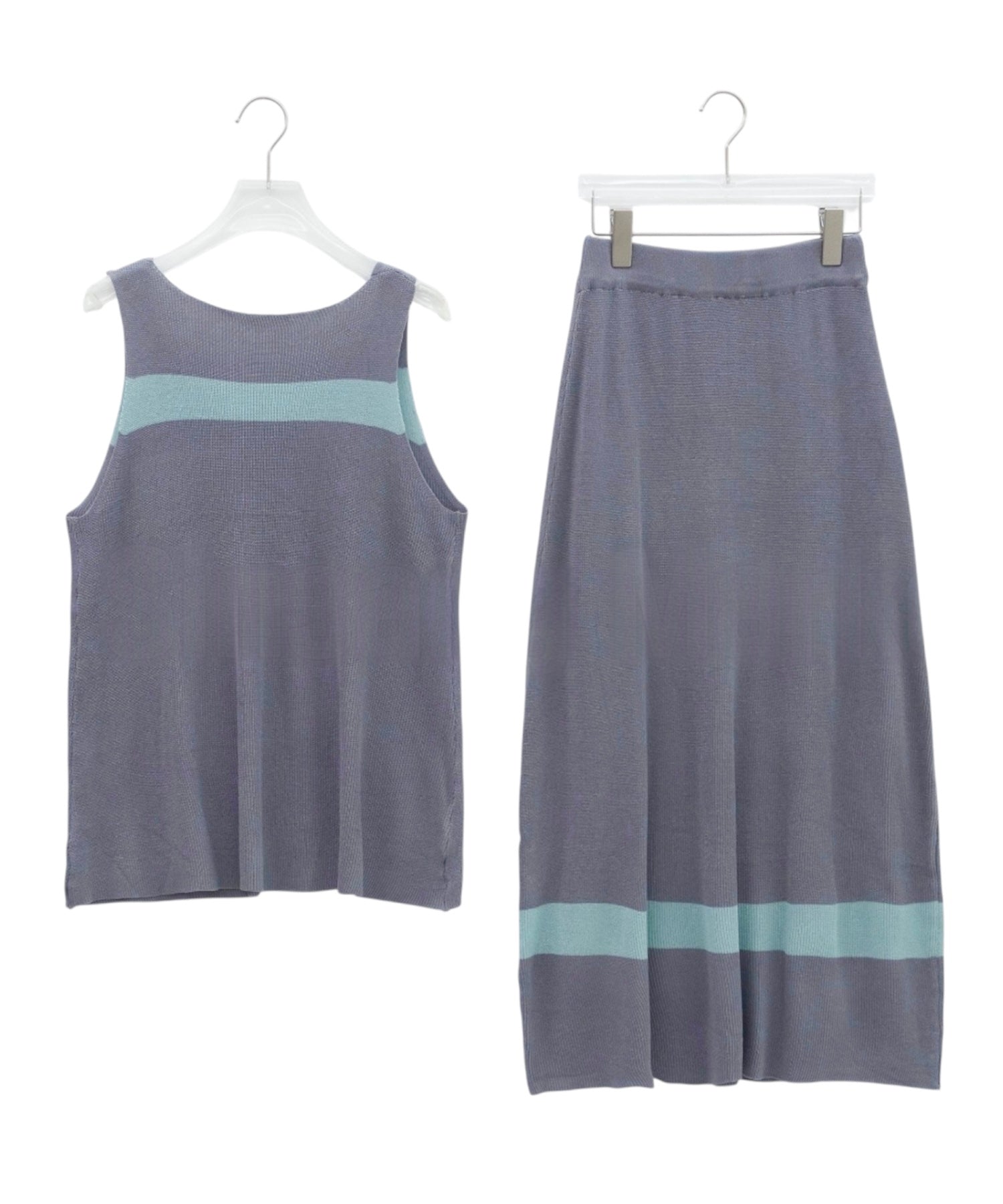 ウェーブラインニットセットアップ