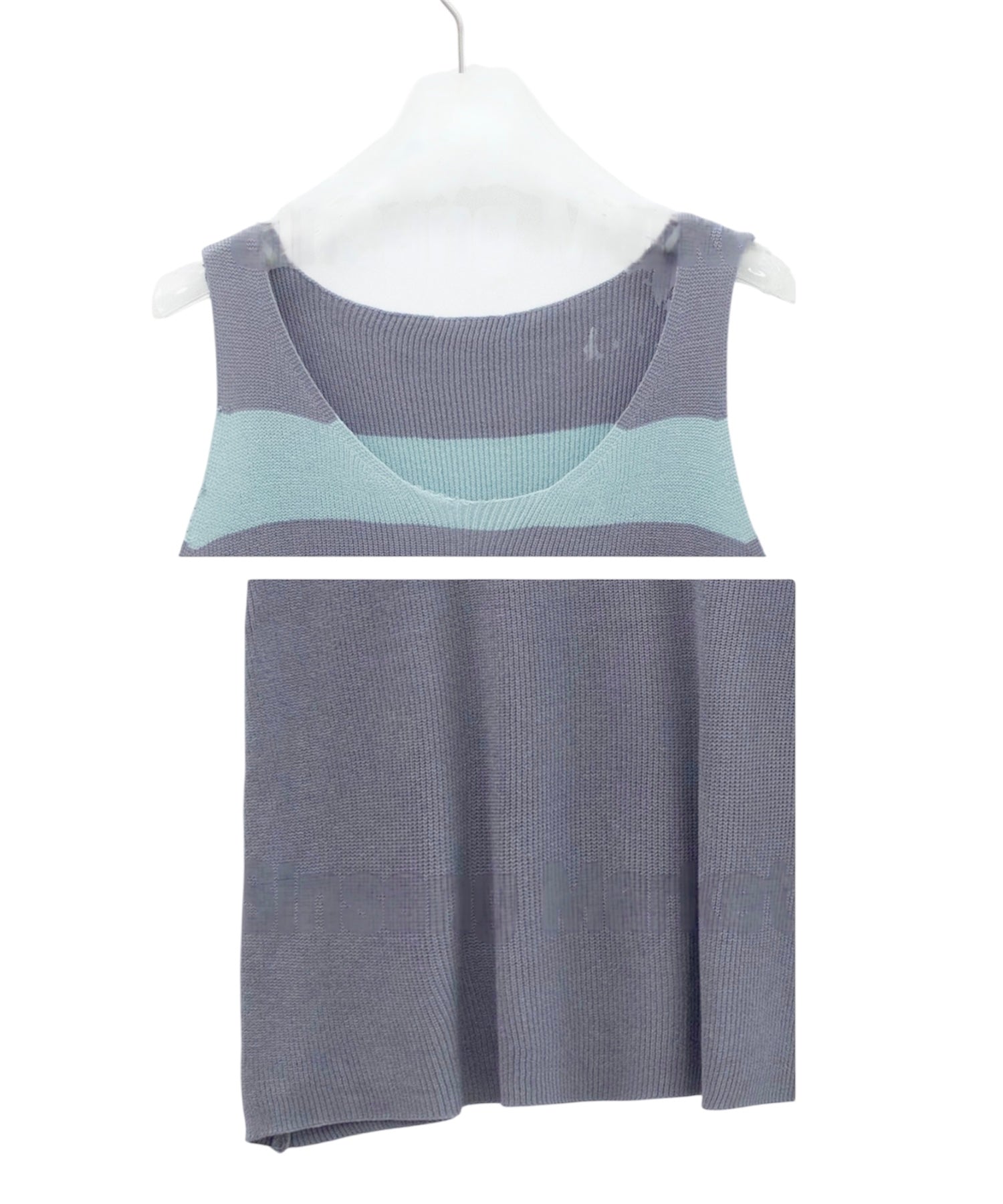 ウェーブラインニットセットアップ