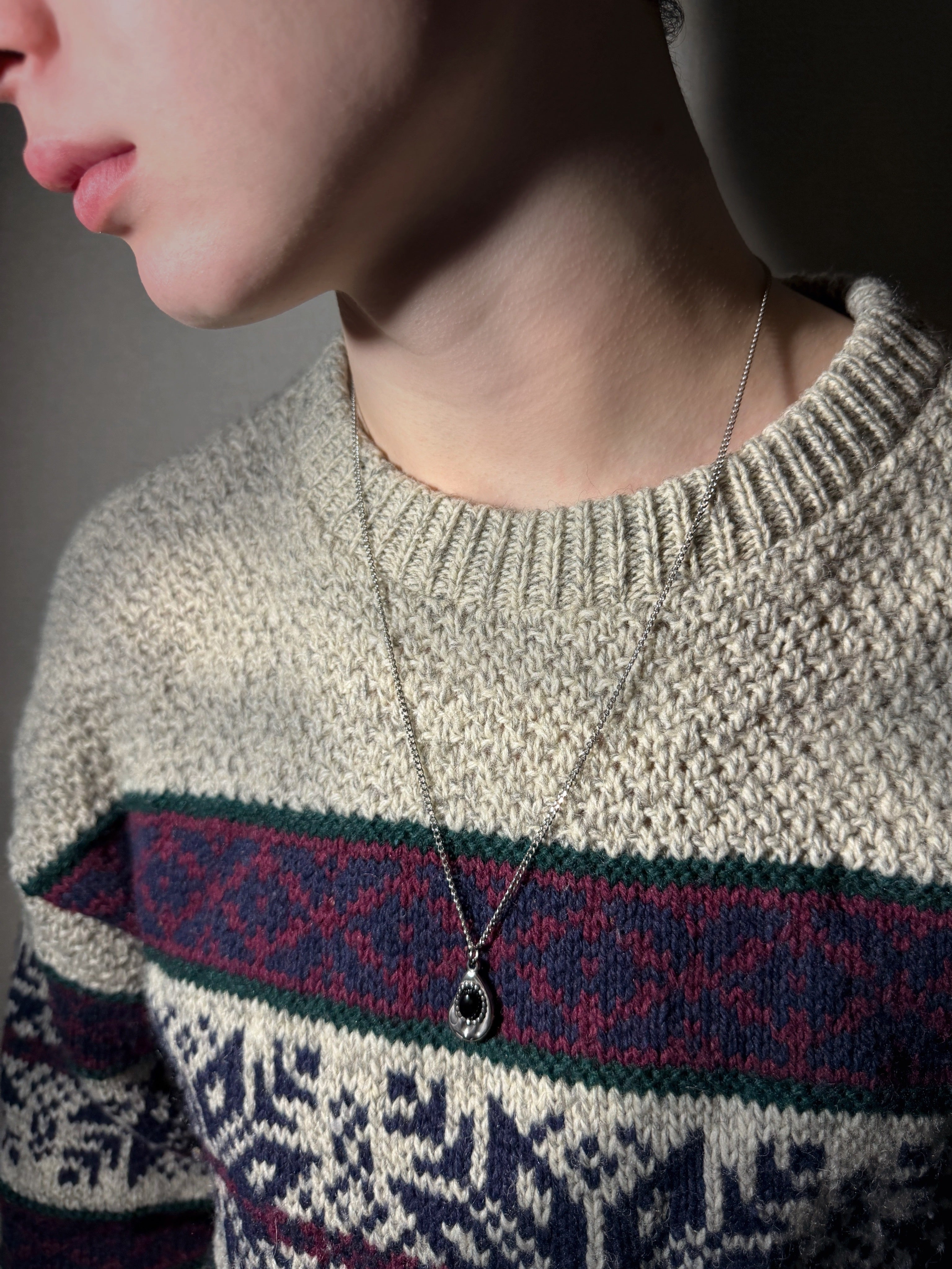 ブラックドロップ 316Lサージカルネックレス– THEO accessory collection –