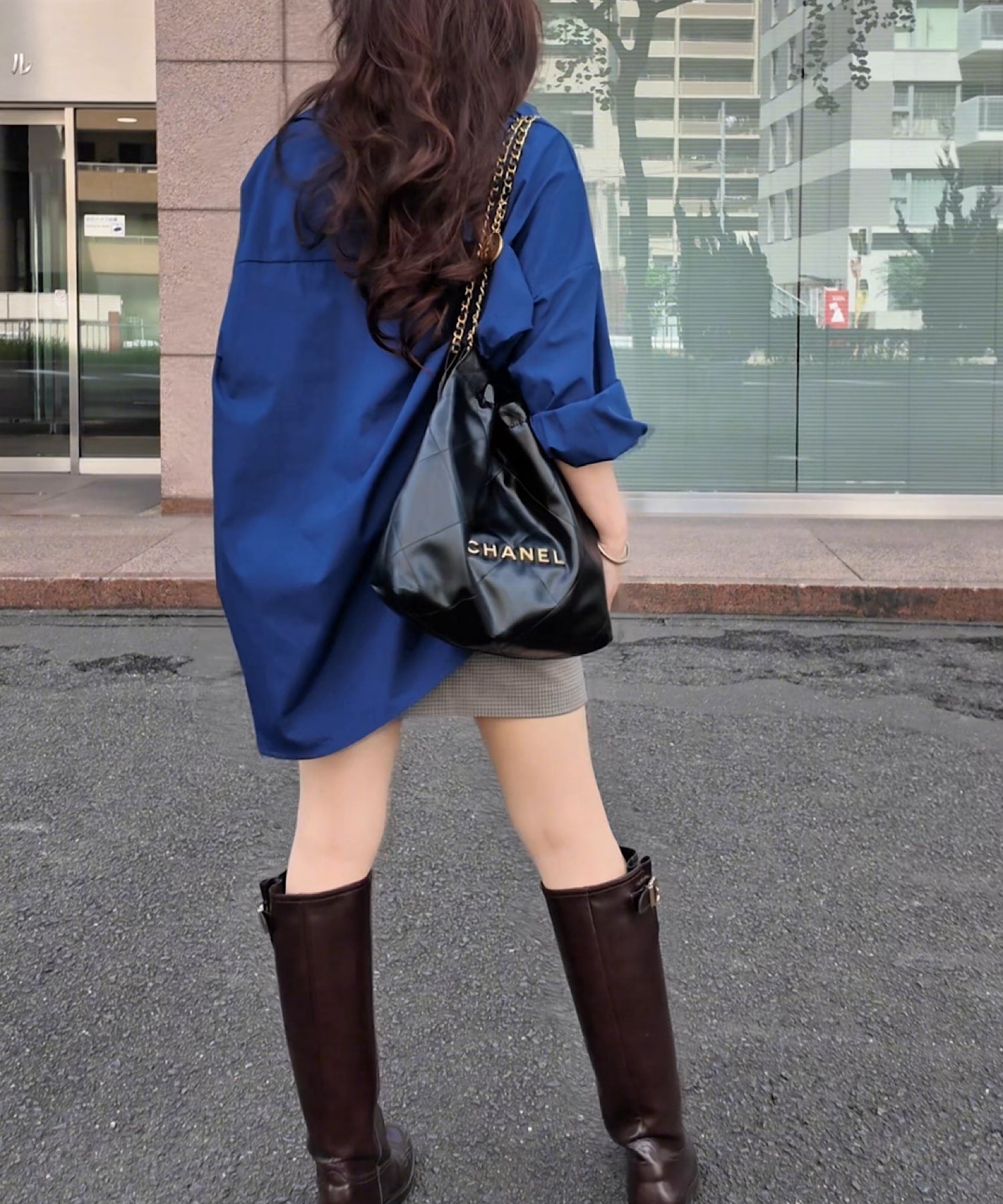 オーバーフィットシャツ