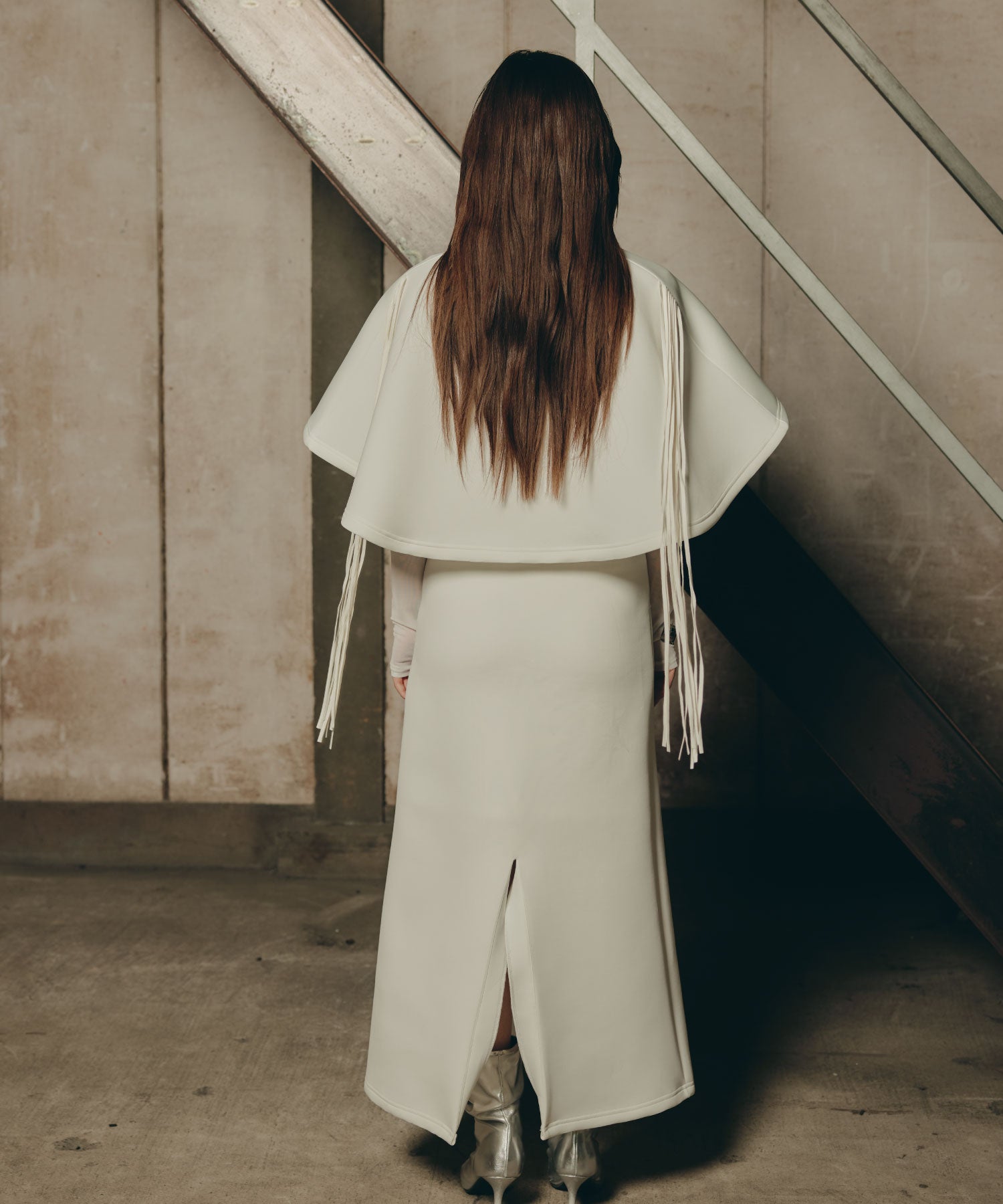 Fringe Cape set up/フリンジケープセットアップ