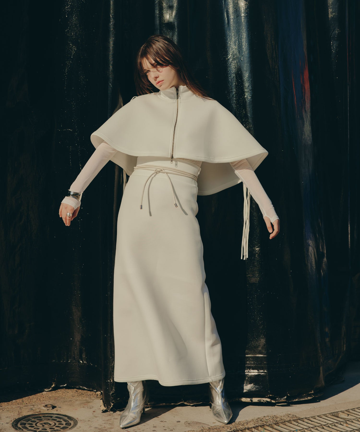 Fringe Cape set up/フリンジケープセットアップ