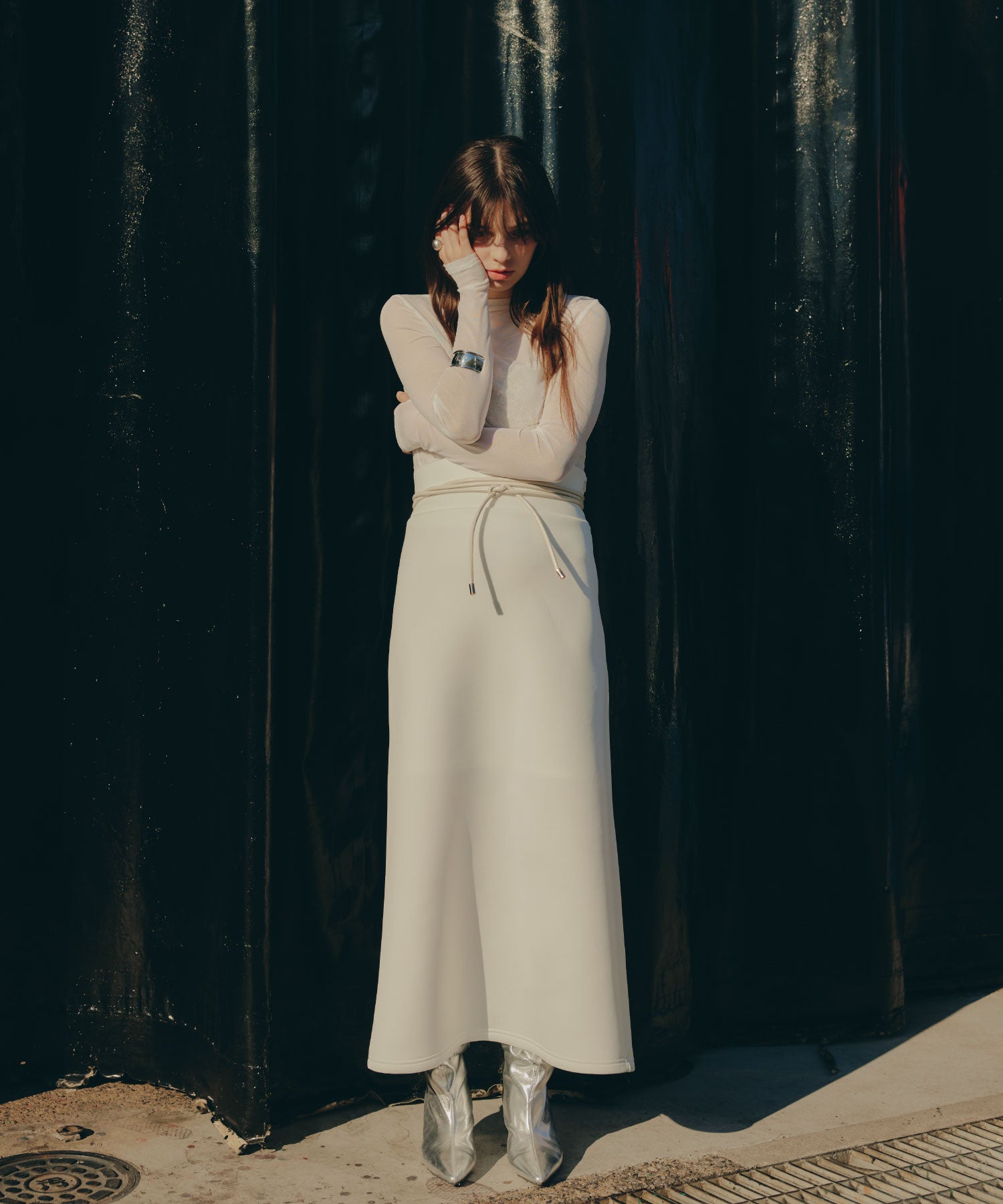 Fringe Cape set up/フリンジケープセットアップ