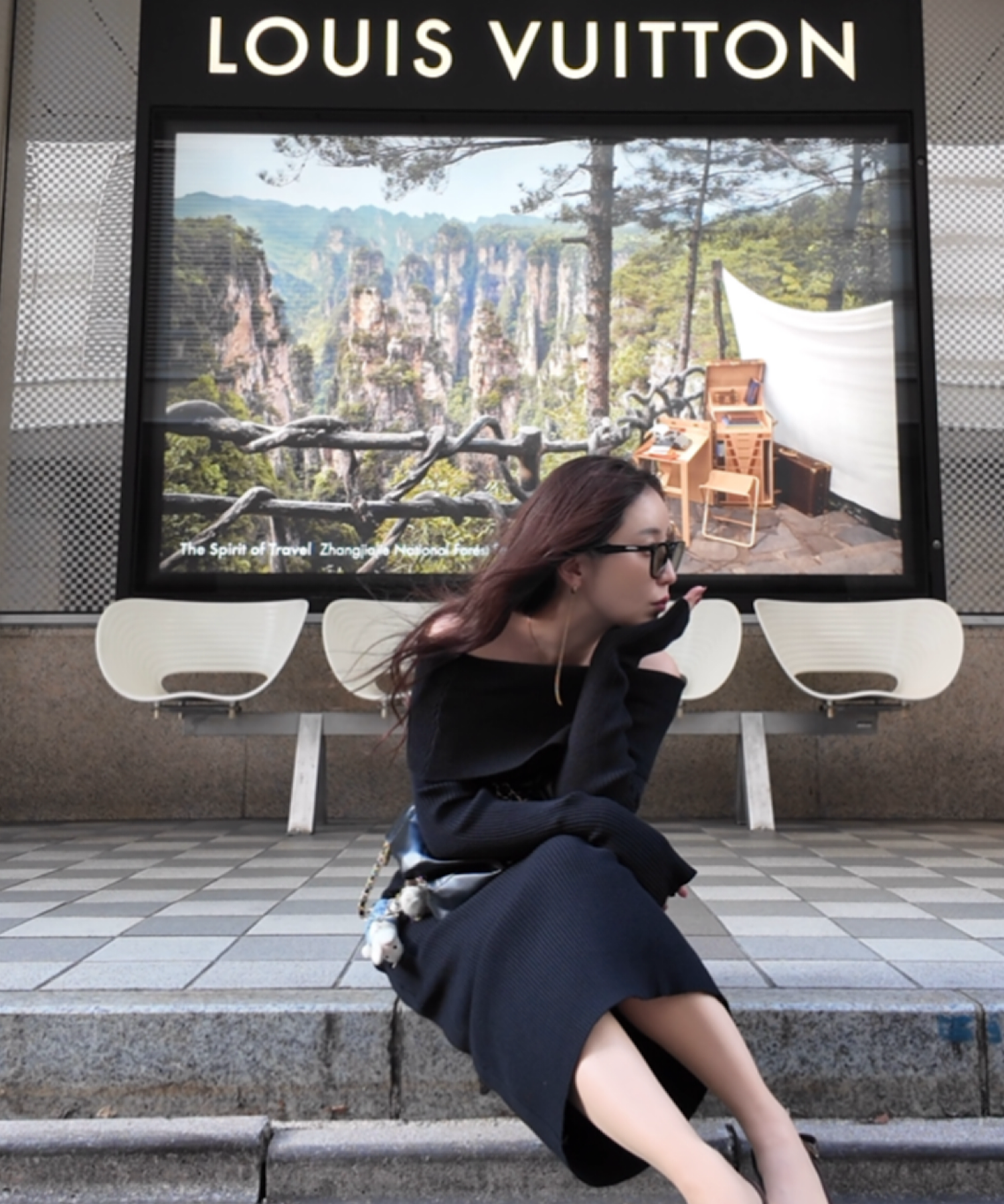 【予約商品】オフショルダーニットワンピ/ *人気商品の為お一人様1点のみ