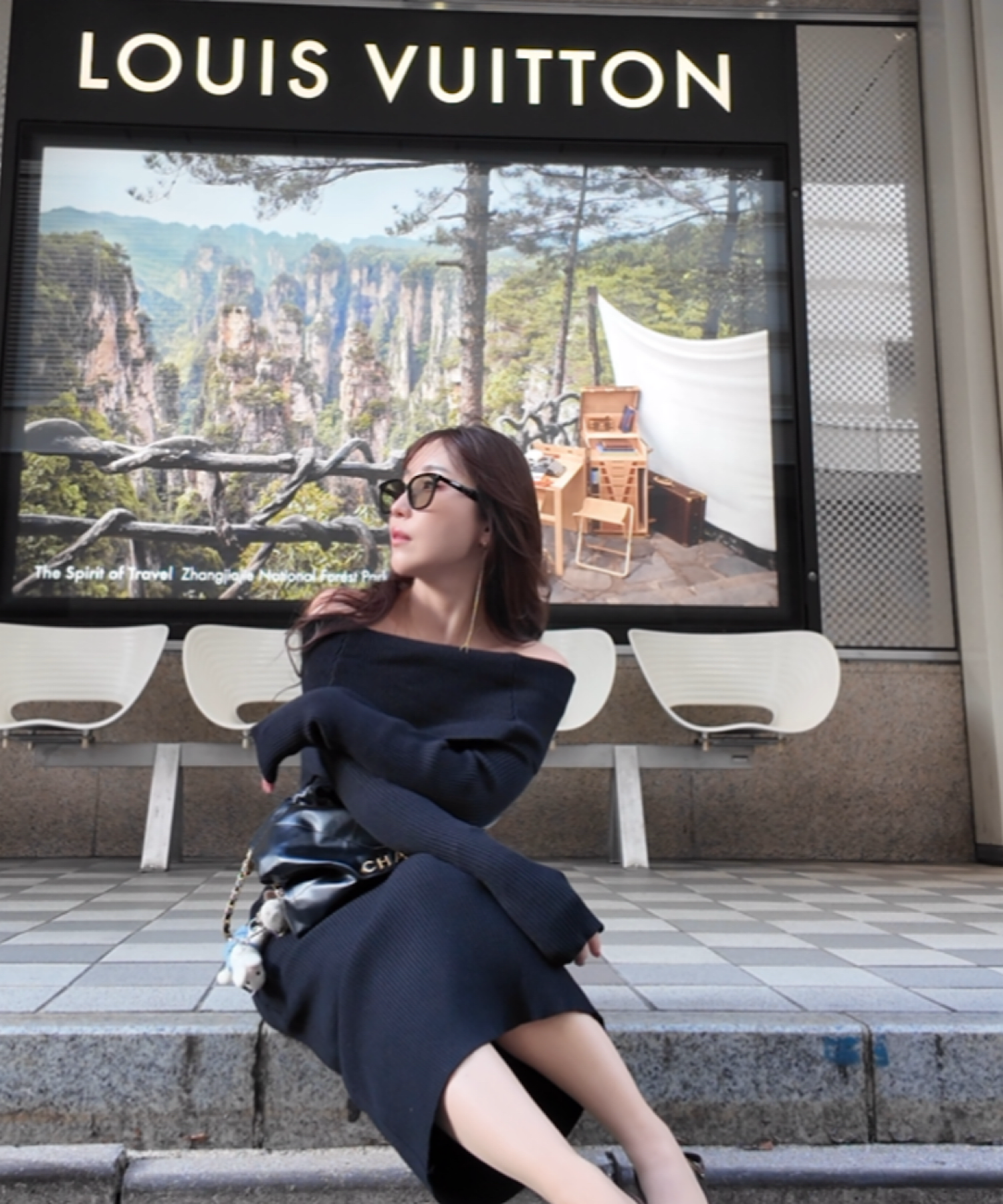 【予約商品】オフショルダーニットワンピ/ *人気商品の為お一人様1点のみ