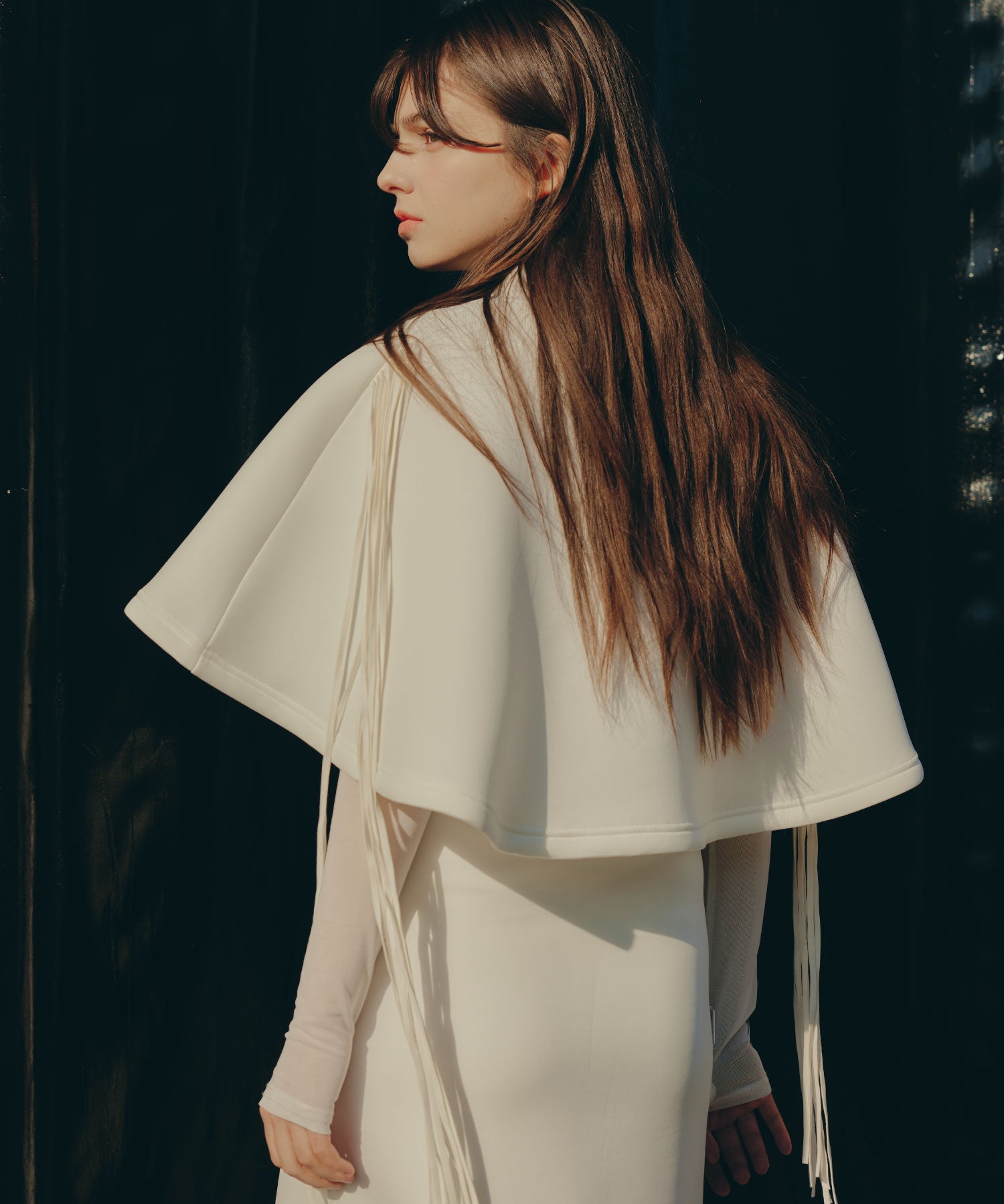 Fringe Cape set up/フリンジケープセットアップ