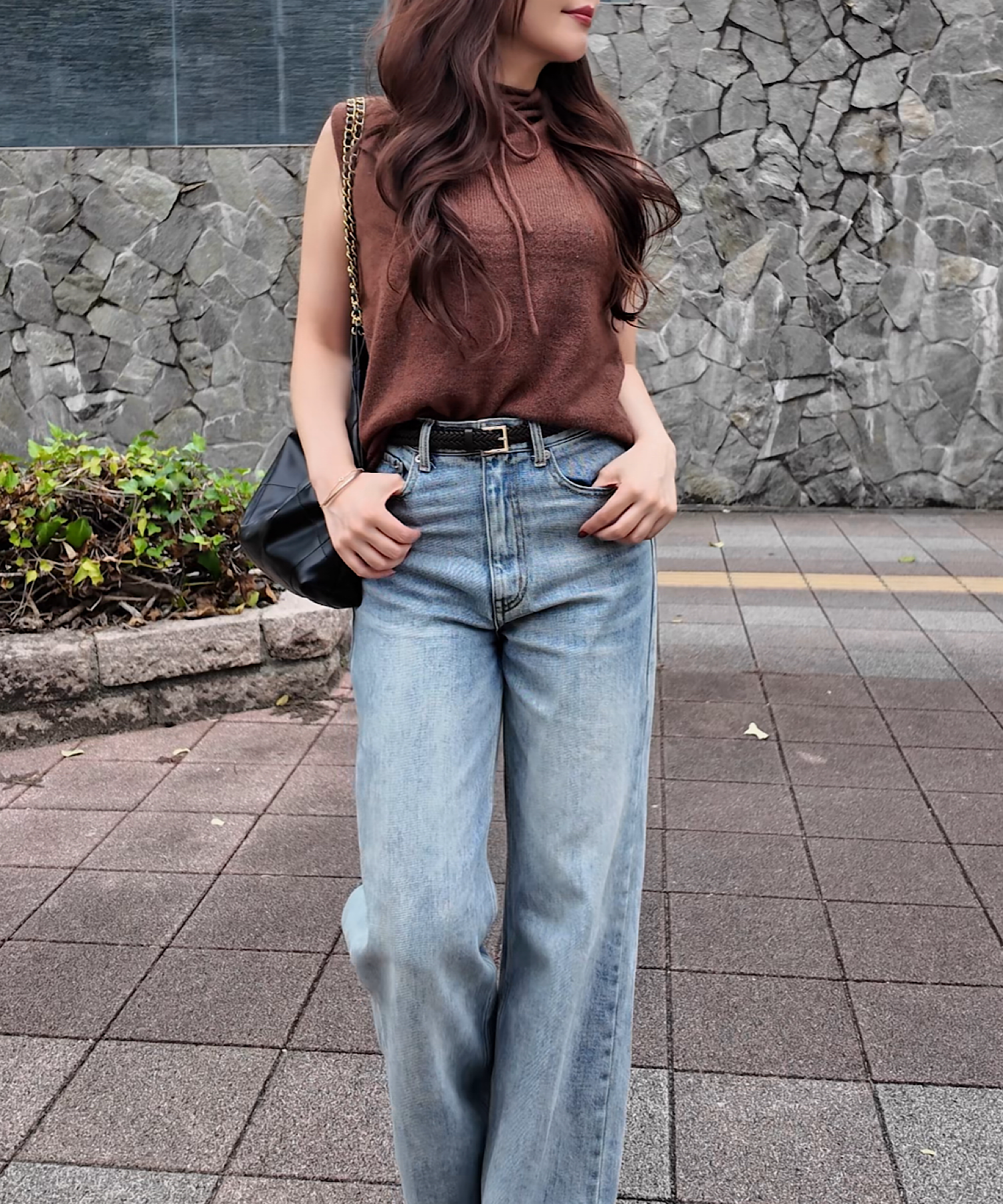 モヘアタートルネックニットビスチェ/*公式限定