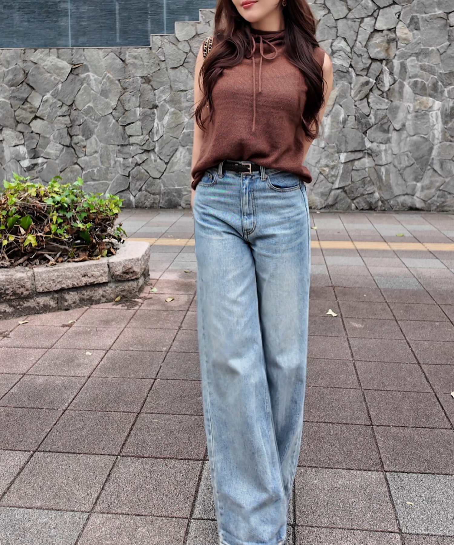 モヘアタートルネックニットビスチェ/*公式限定