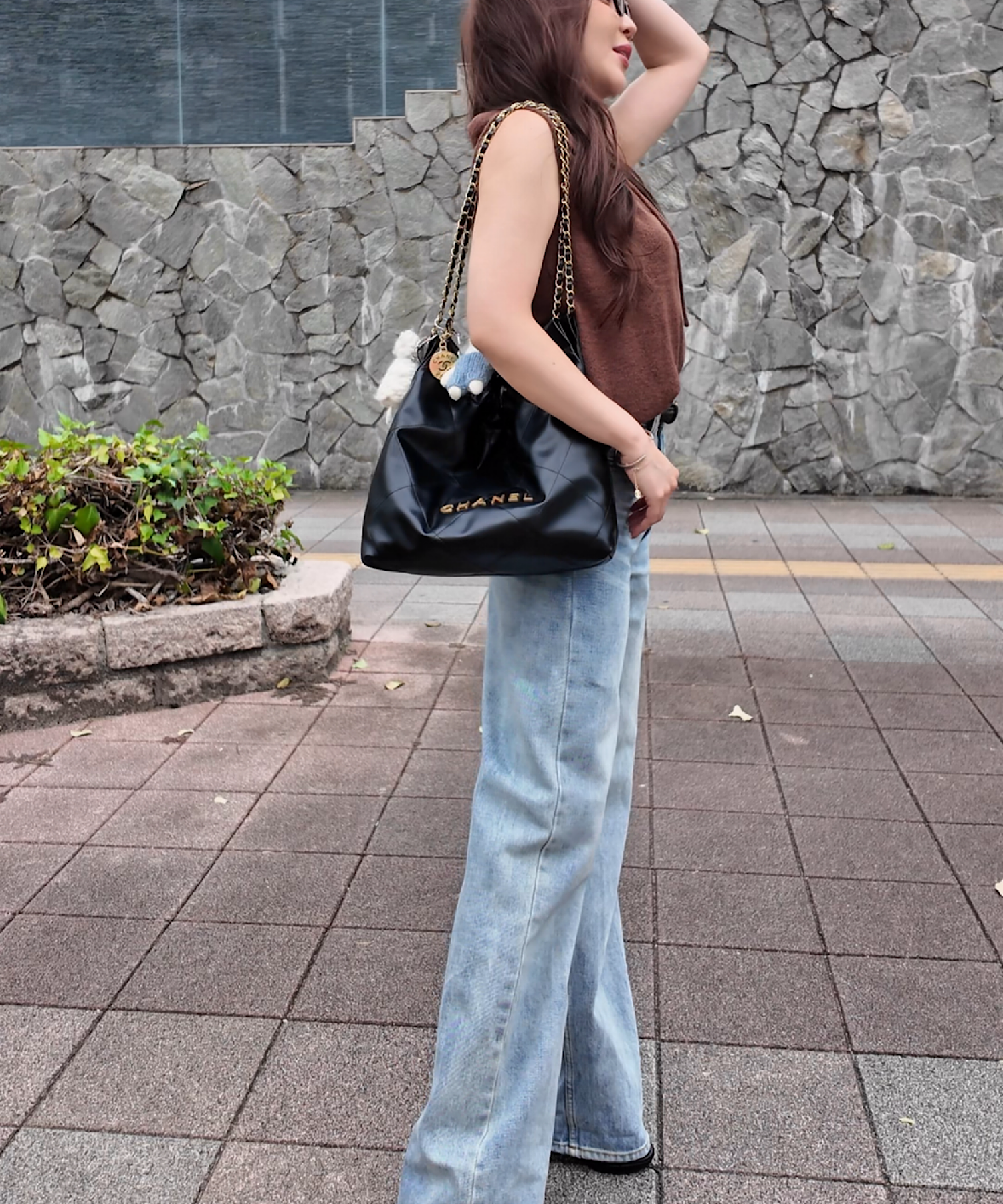 モヘアタートルネックニットビスチェ/*公式限定