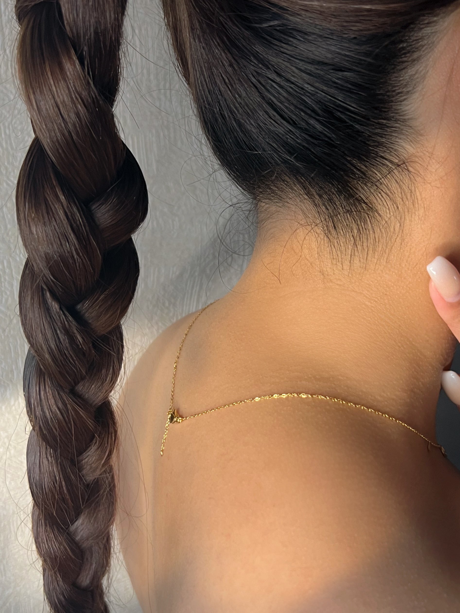 パールスライダーネックレス