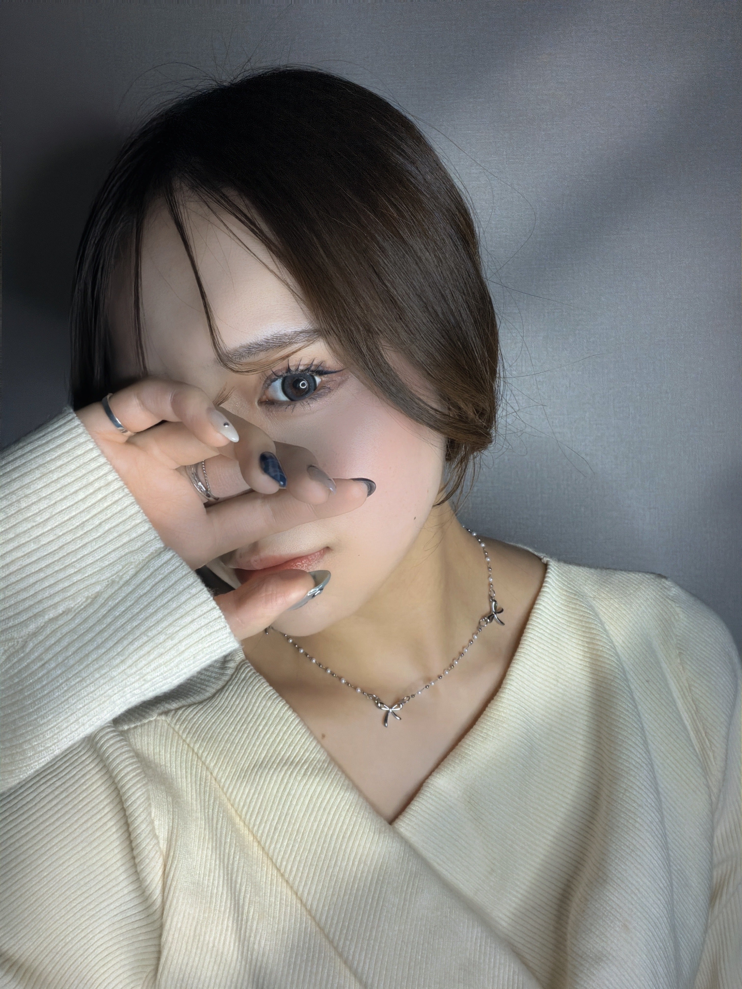 トリプルリボン 316Lサージカルネックレス– THEO accessory collection –