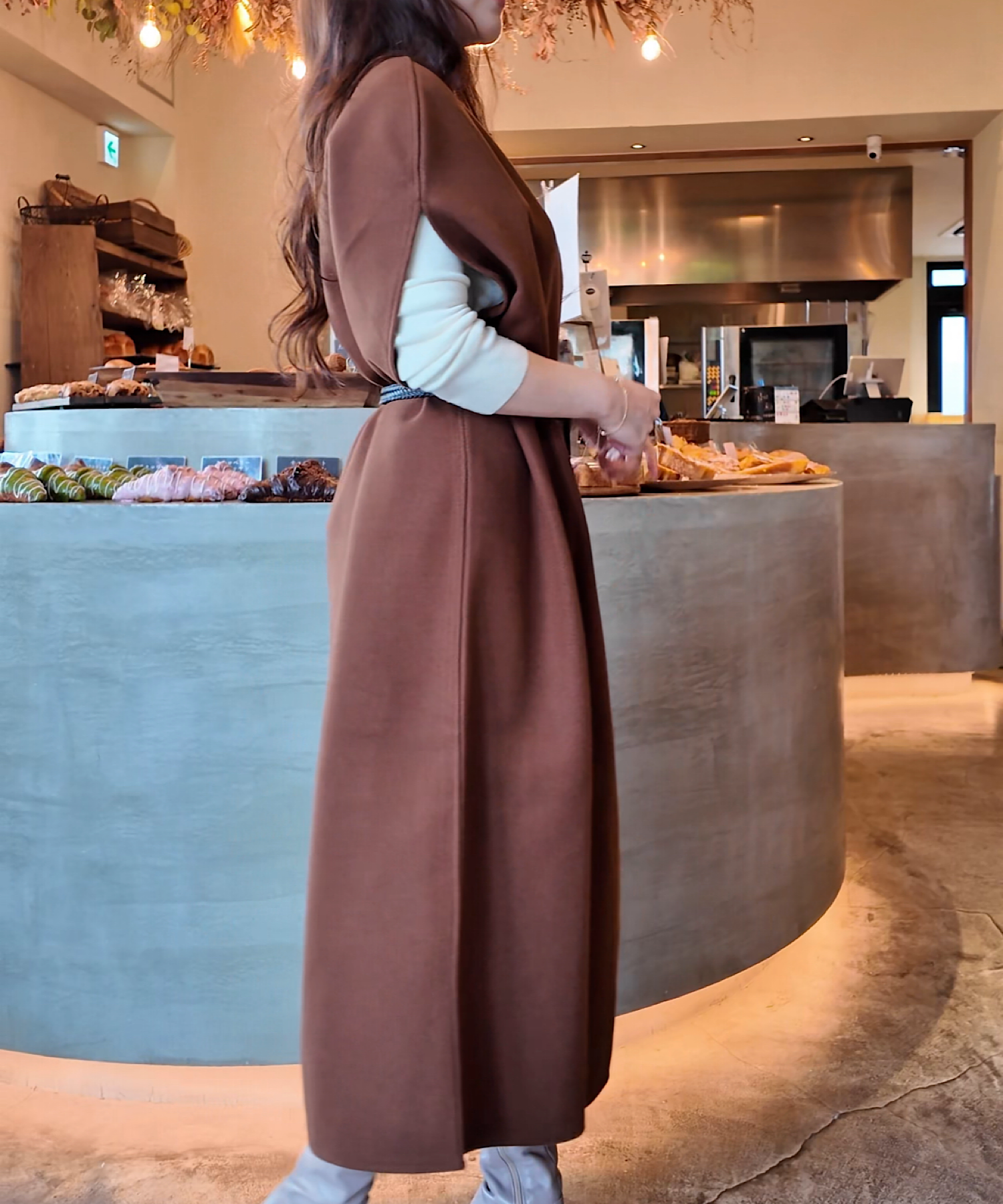 オープンマントロングベスト